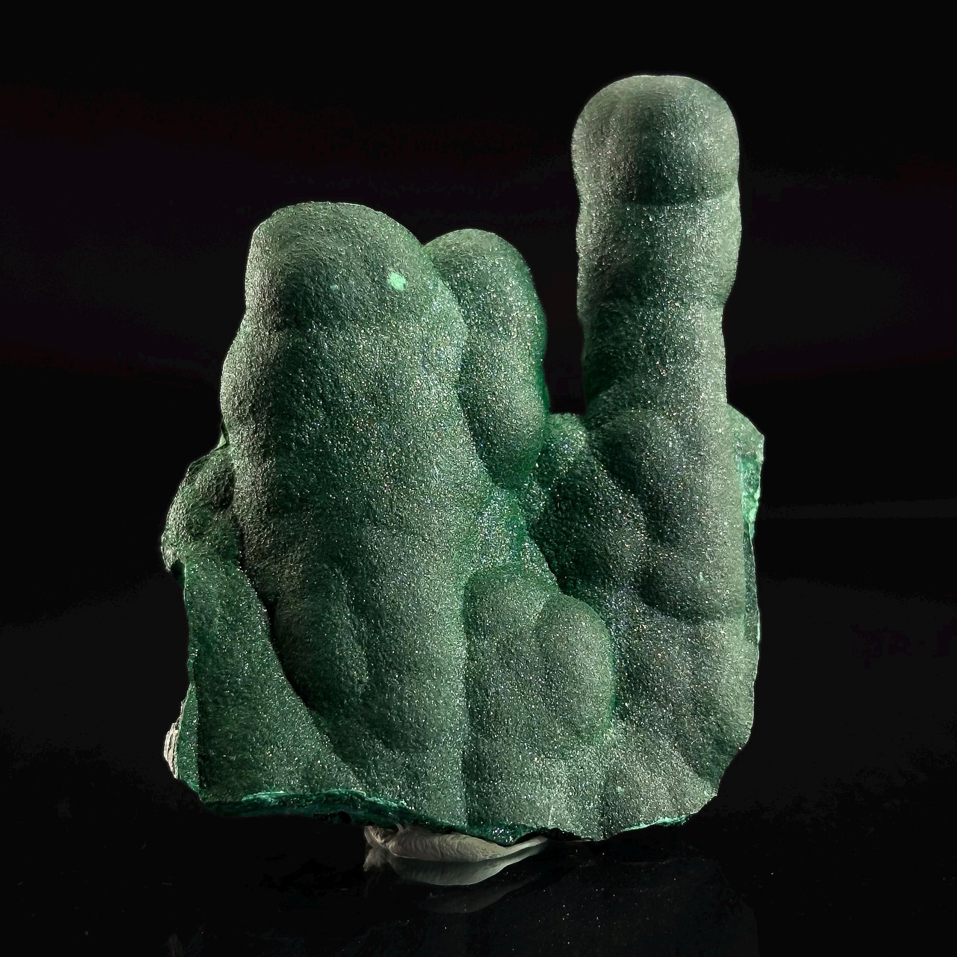 Malachite Stalactite (DR Congo) | natural malachite crystal, mineral specimen