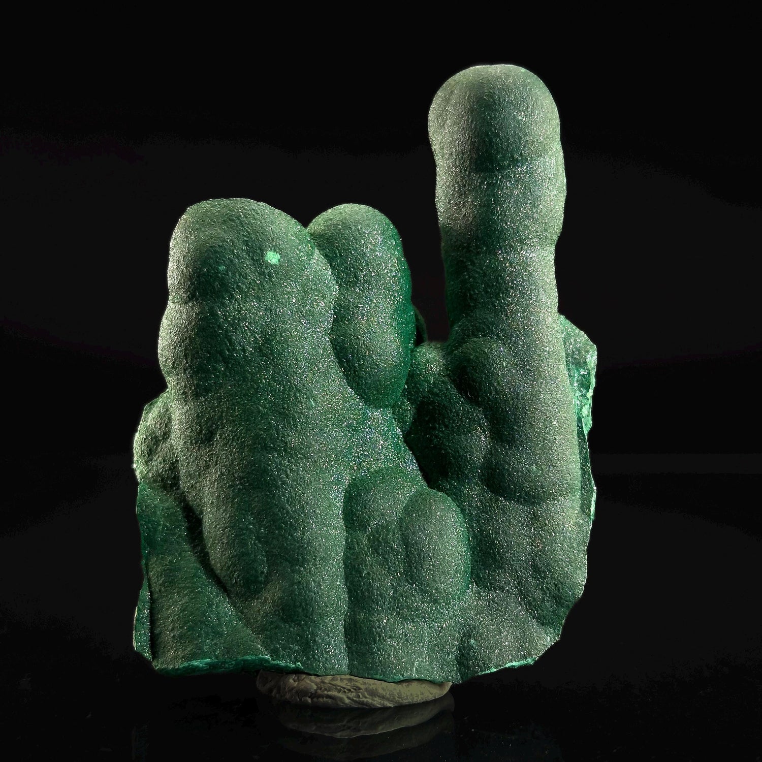 Malachite Stalactite (DR Congo) | natural malachite crystal, mineral specimen