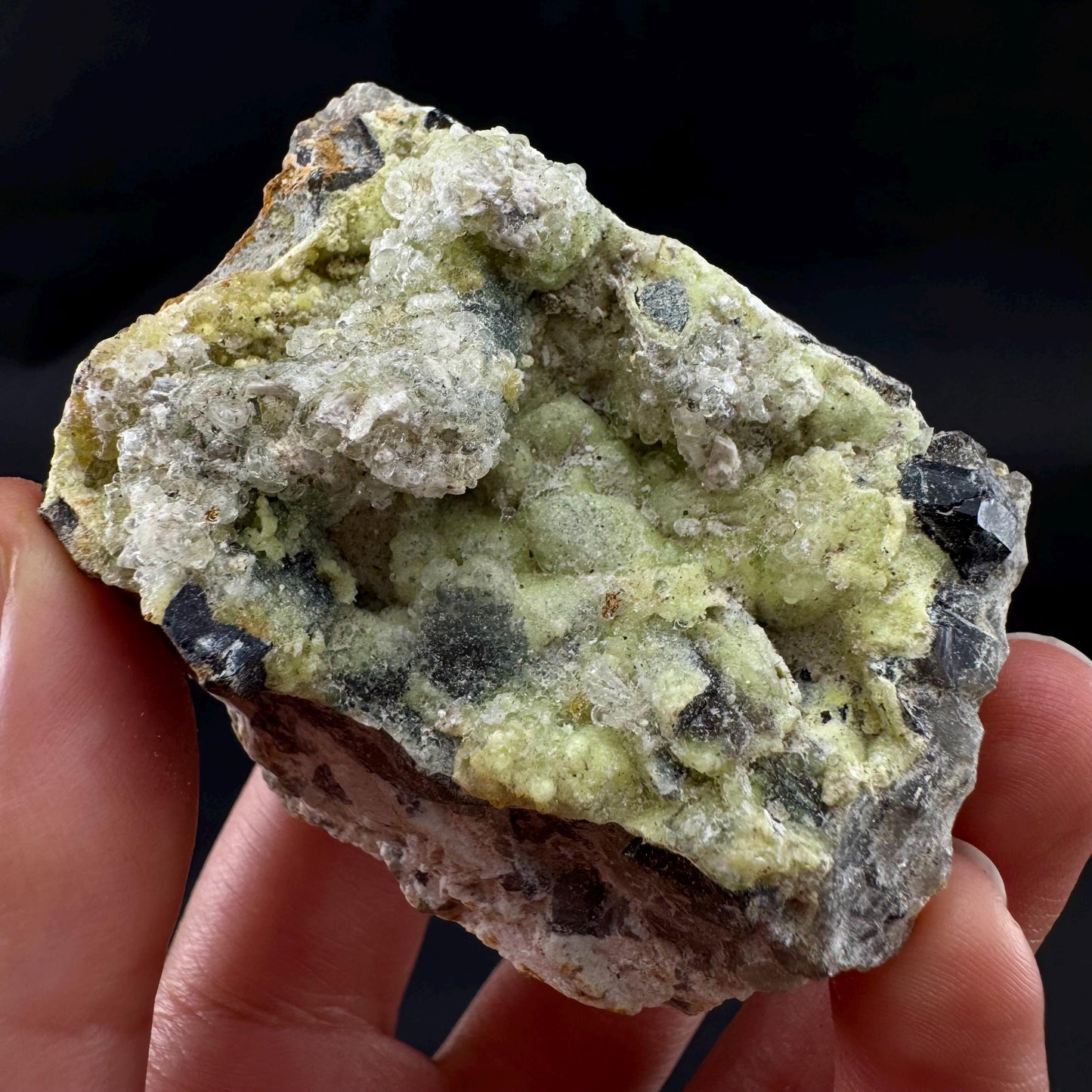 UV Reactive Hyalite Opal | Fluorescent Mineral Specimen from Namibia