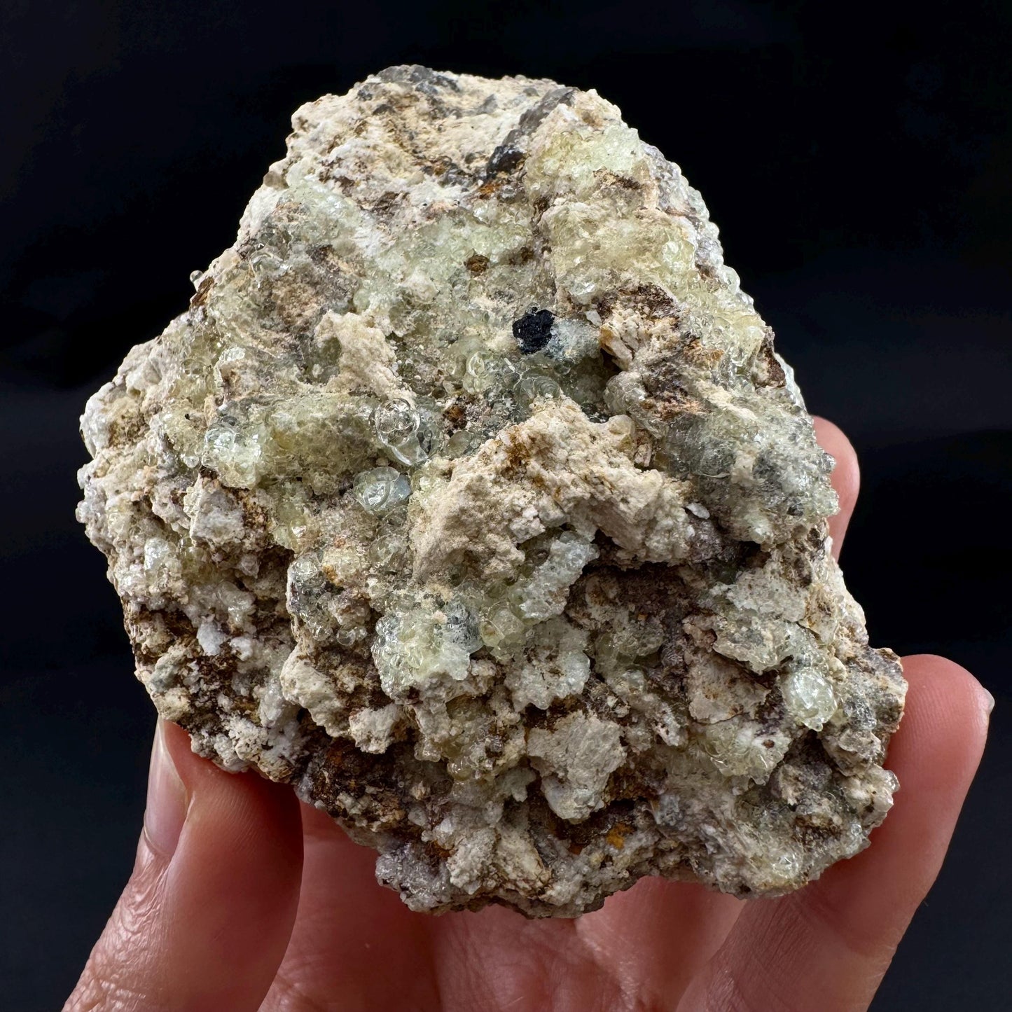 UV Reactive Hyalite Opal | Fluorescent Mineral Specimen from Namibia