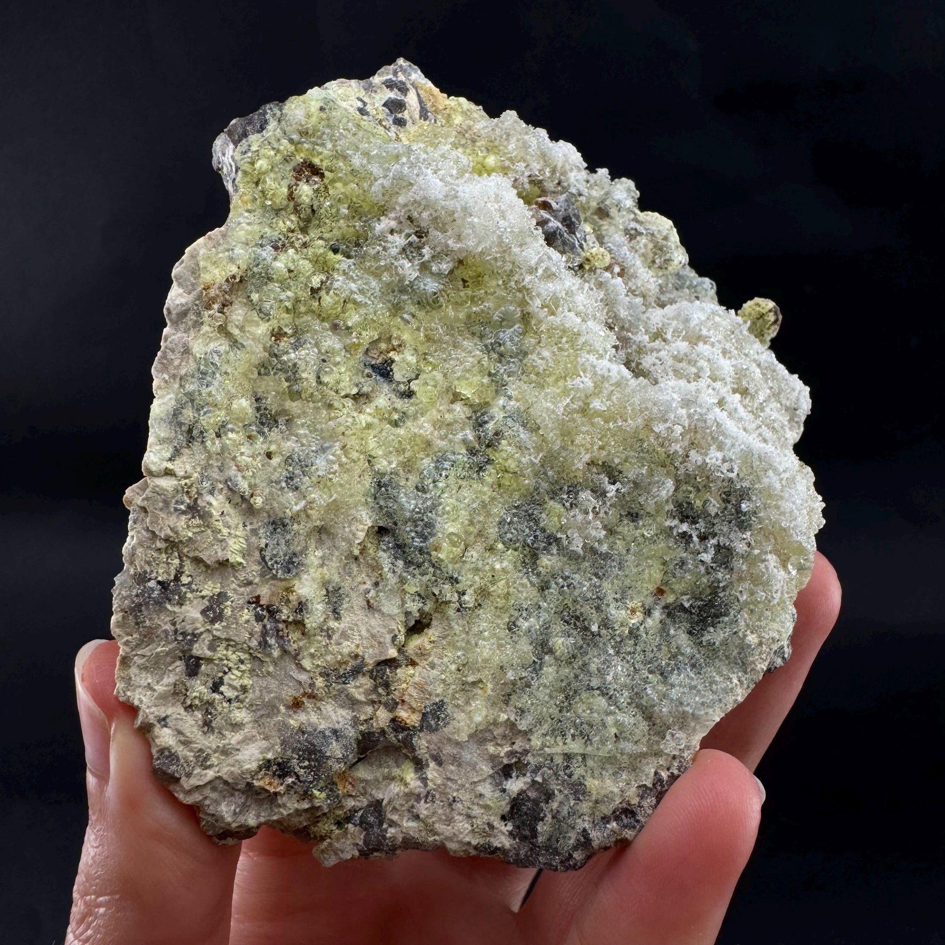 UV Reactive Hyalite Opal | Fluorescent Mineral Specimen from Namibia