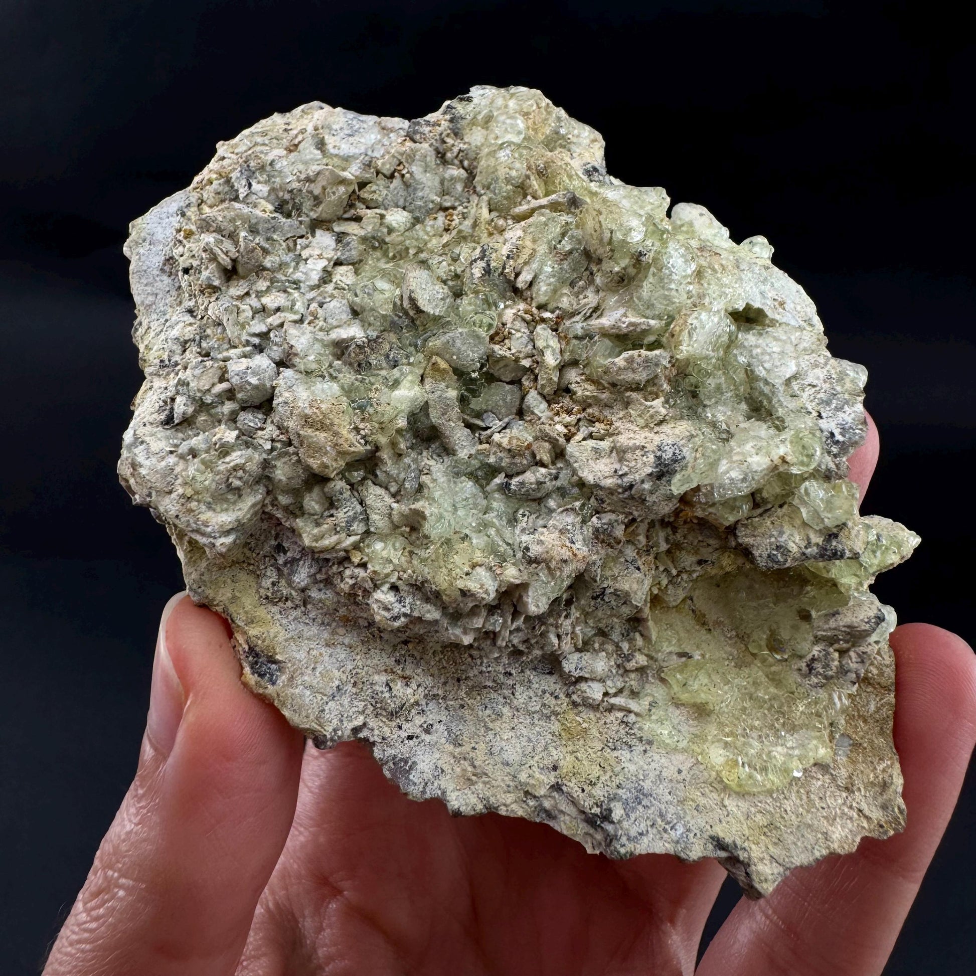 UV Reactive Hyalite Opal | Fluorescent Mineral Specimen from Namibia