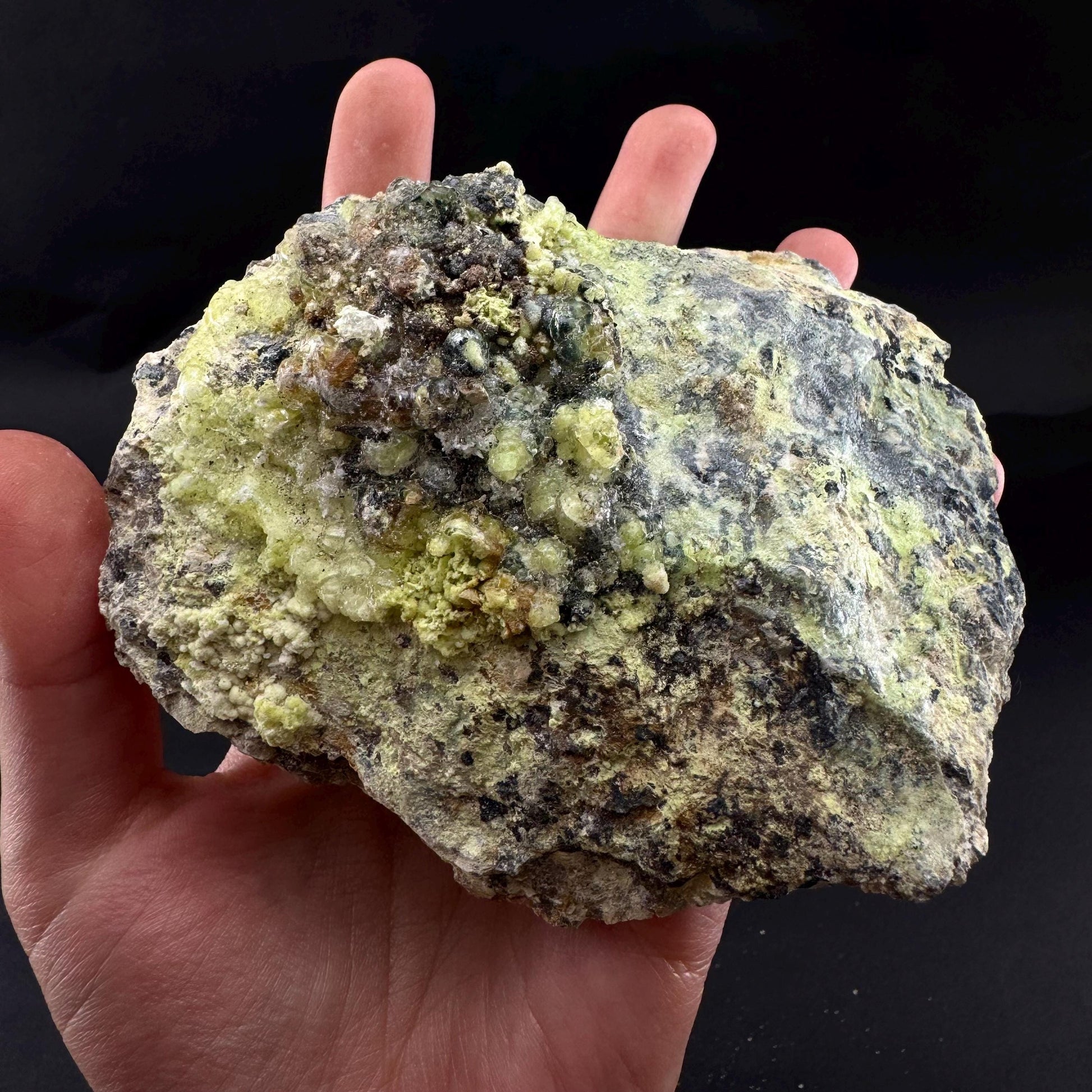 UV Reactive Hyalite Opal | Fluorescent Mineral Specimen from Namibia