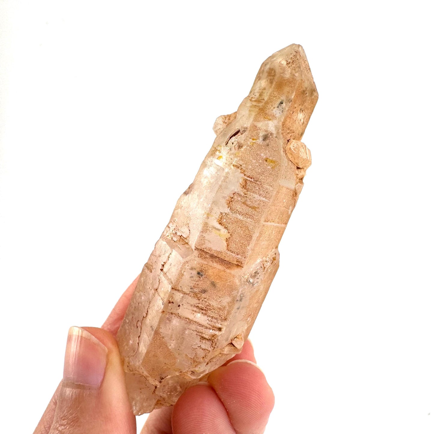 Firefly Petroleum Quartz | UV reactive crystal, fluorescent mineral from Madagascar