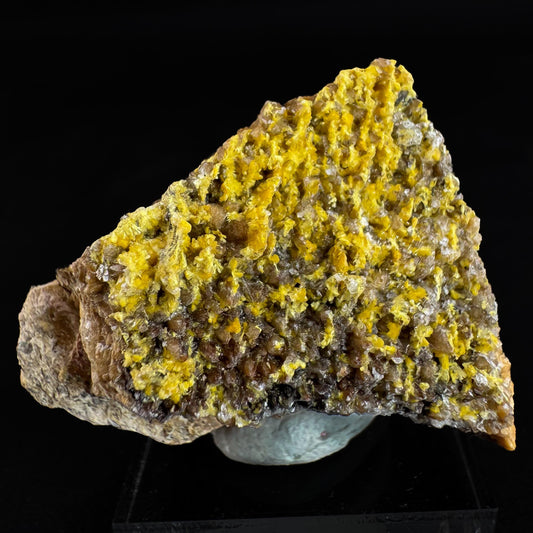 Boltwoodite | rare mineral specimen from Namibia