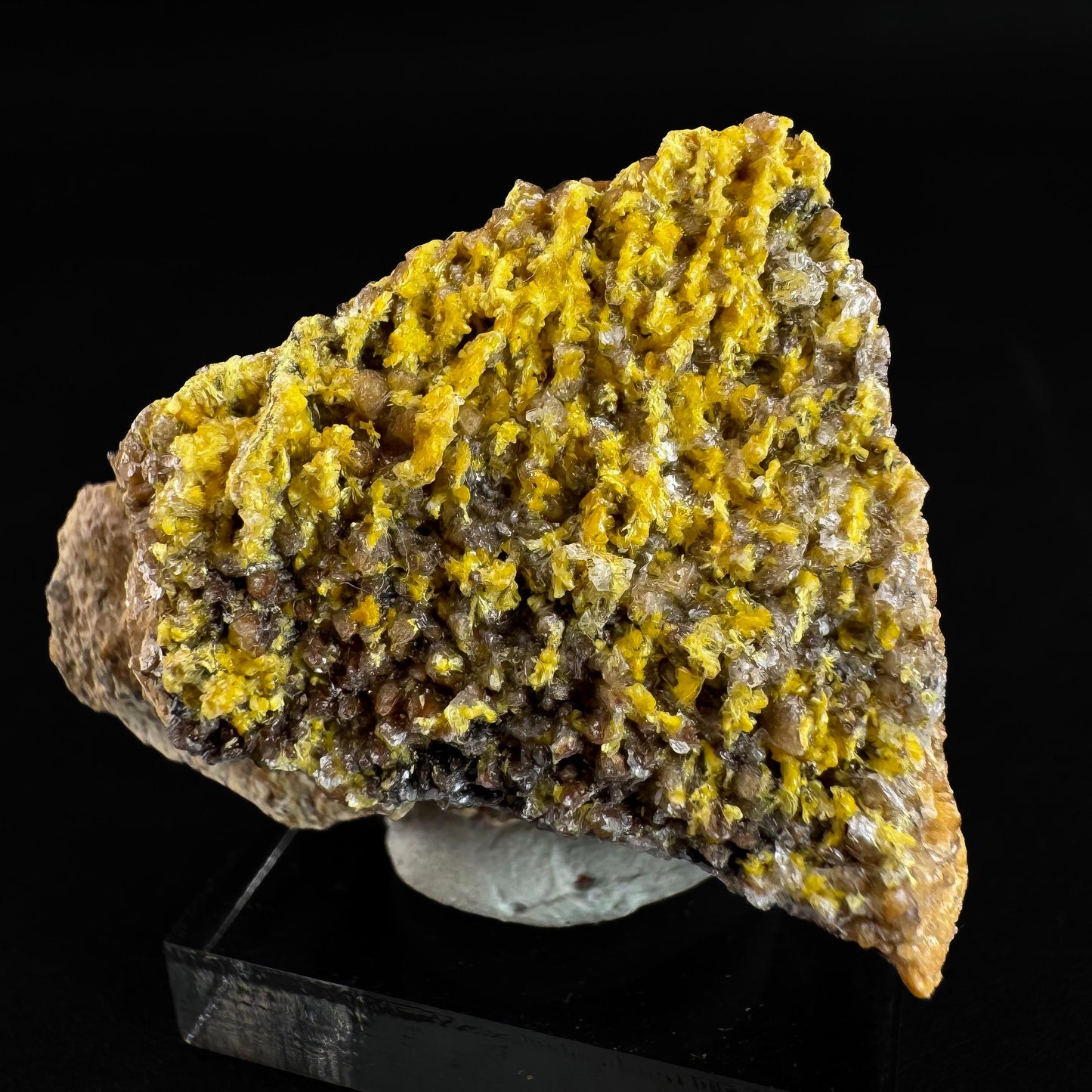 Boltwoodite | rare mineral specimen from Namibia