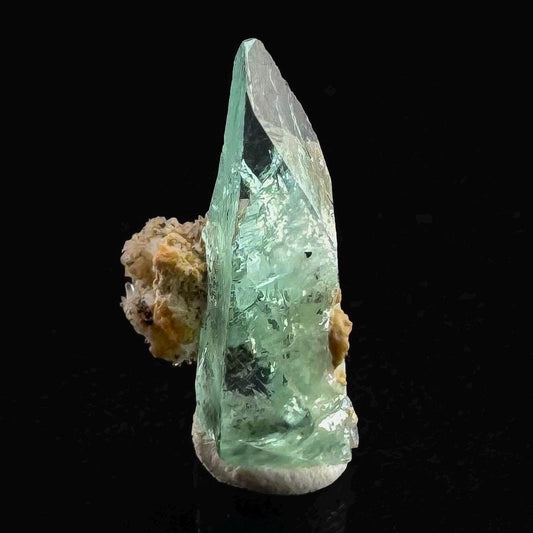Phosphophyllite (Bolivia) | terminated phosphophyllite crystal, rare mineral specimen
