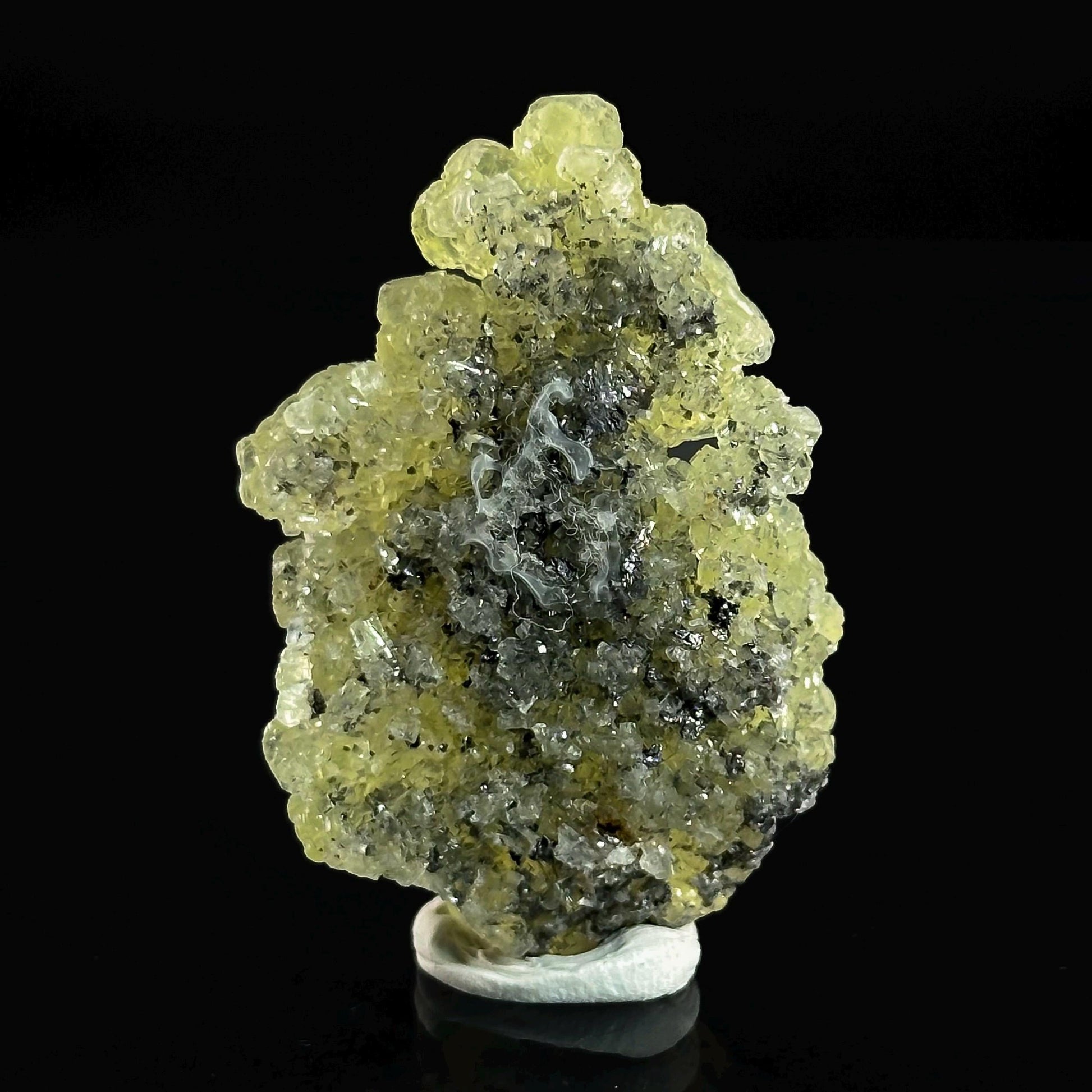 Prehnite Crystal Cluster | Mineral Specimen from Tanzania
