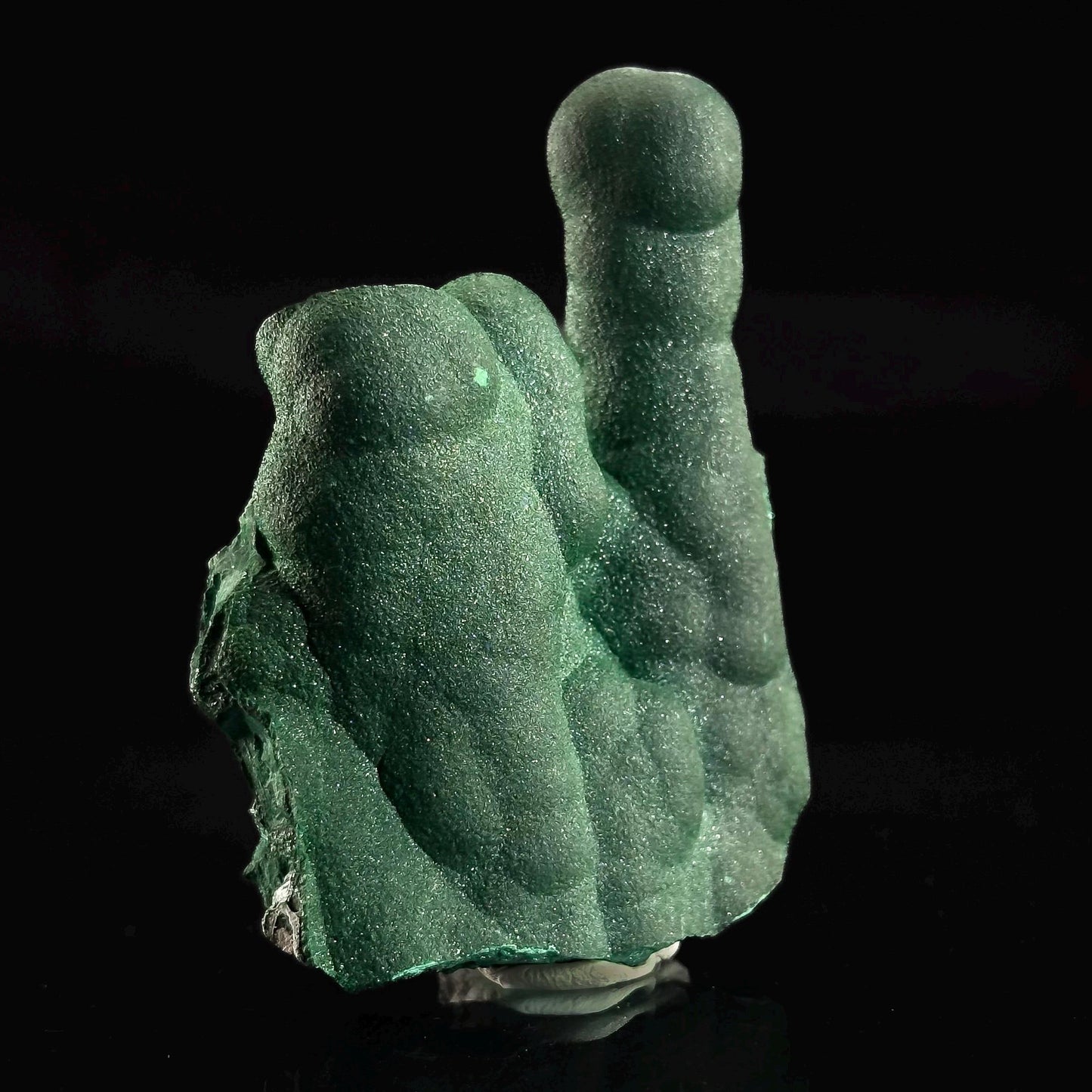 Malachite Stalactite (DR Congo) | natural malachite crystal, mineral specimen