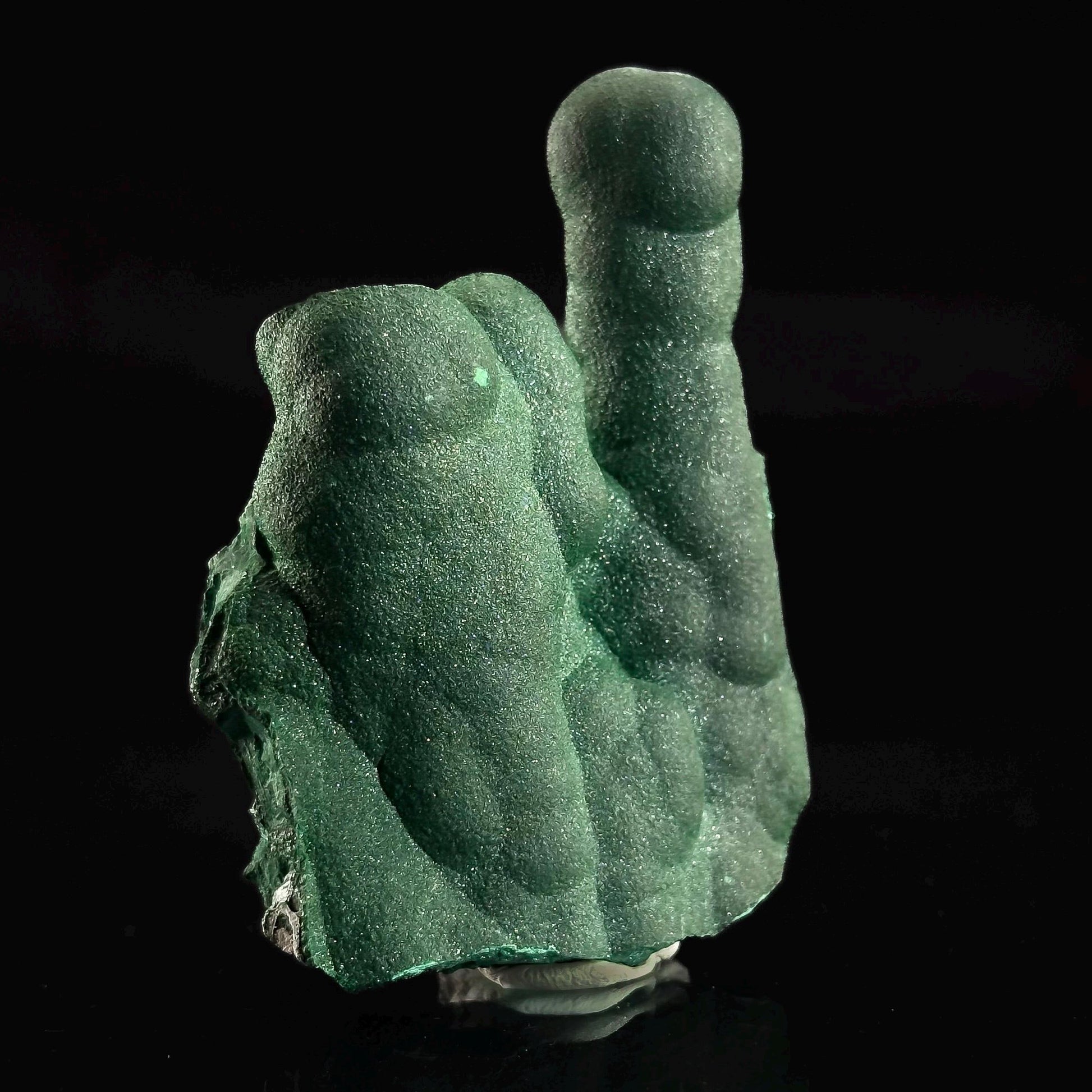 Malachite Stalactite (DR Congo) | natural malachite crystal, mineral specimen