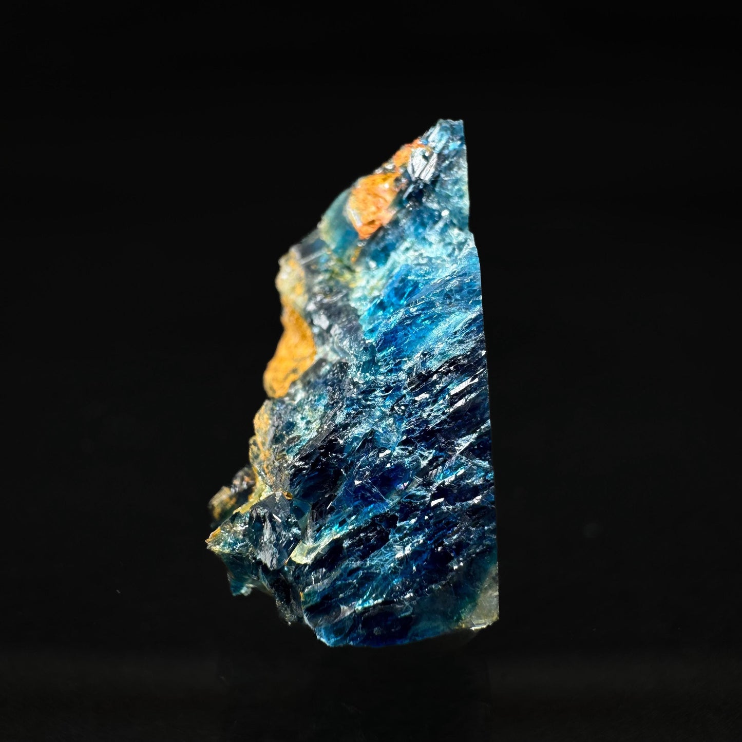 Euclase (Zimbabwe) | blue euclase crystal, rare mineral specimen