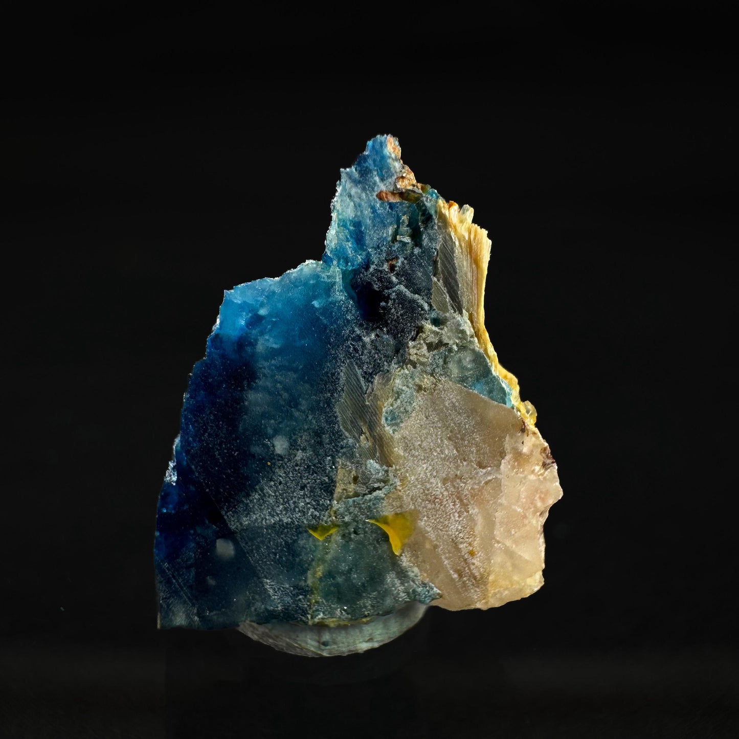 Euclase (Zimbabwe) | blue euclase crystal, rare mineral specimen