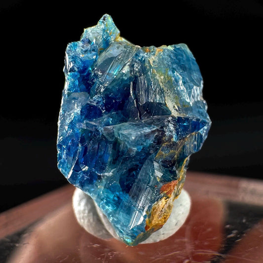 Euclase (Zimbabwe) | blue euclase crystal, rare mineral specimen