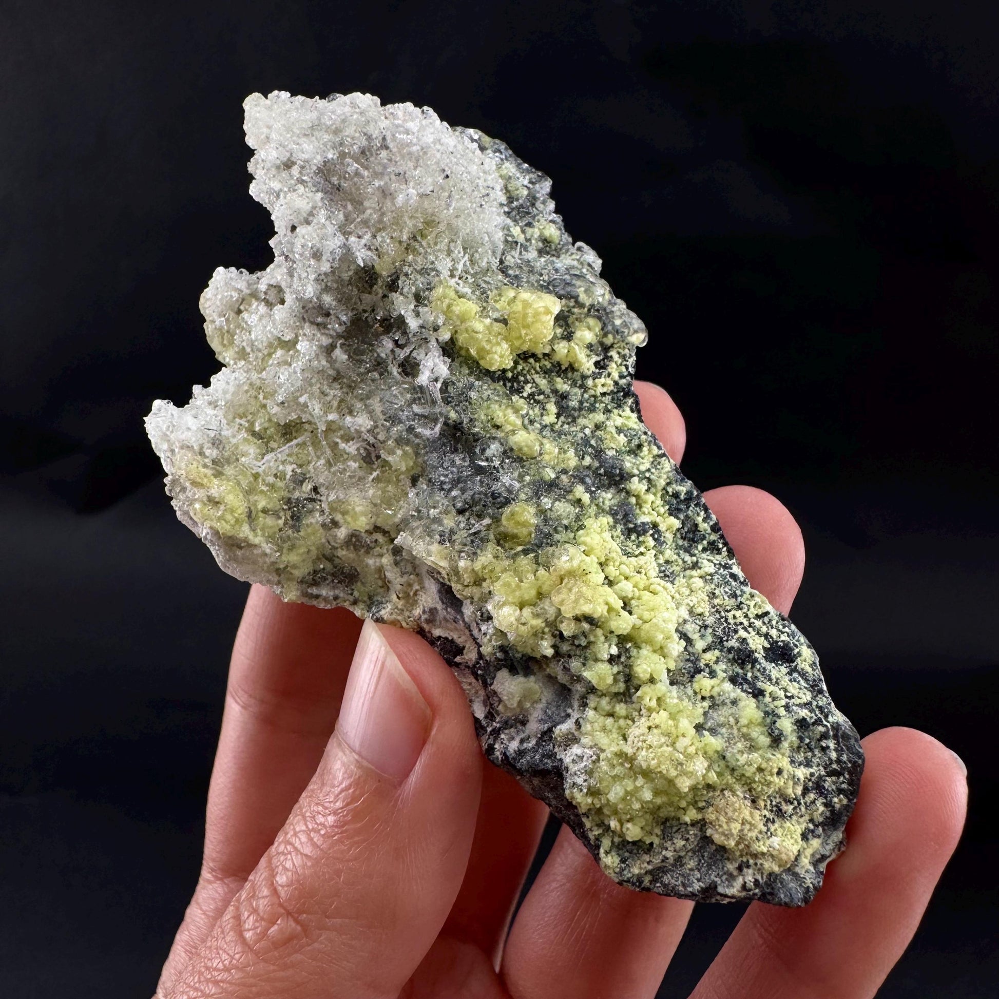 UV Reactive Hyalite Opal | Fluorescent Mineral Specimen from Namibia