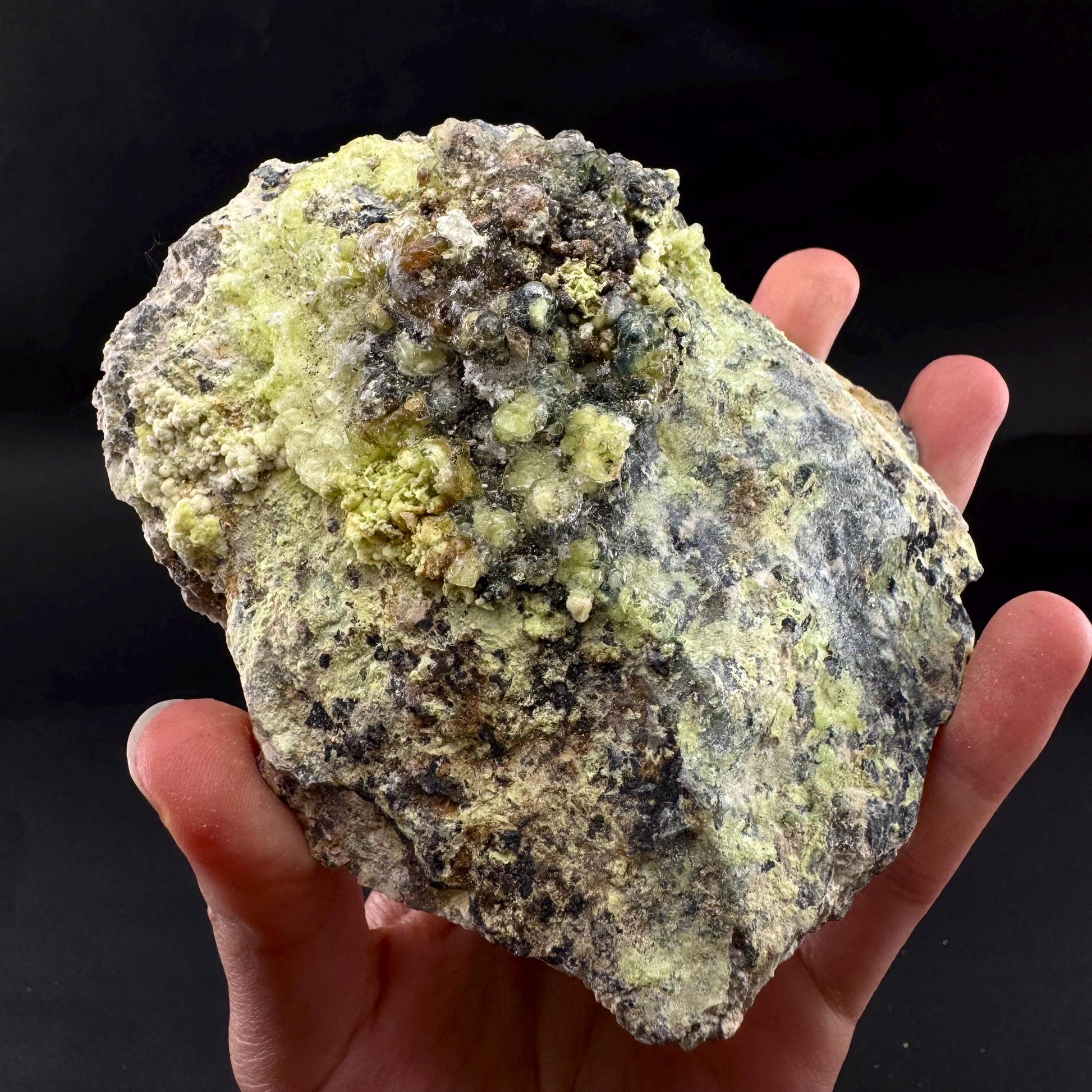 UV Reactive Hyalite Opal | Fluorescent Mineral Specimen from Namibia