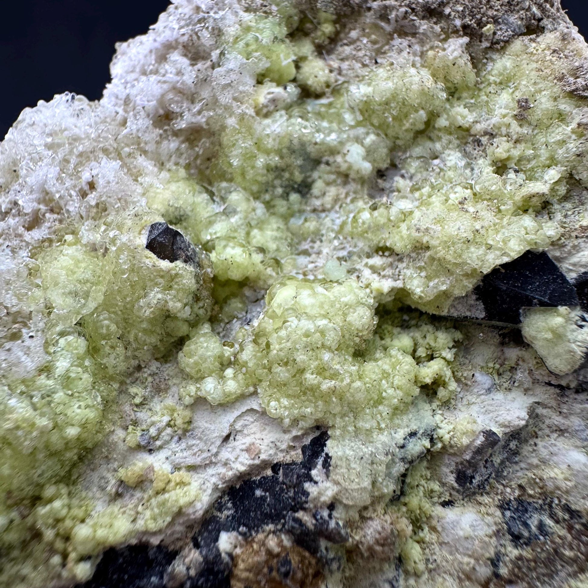 UV Reactive Hyalite Opal | Fluorescent Mineral Specimen from Namibia