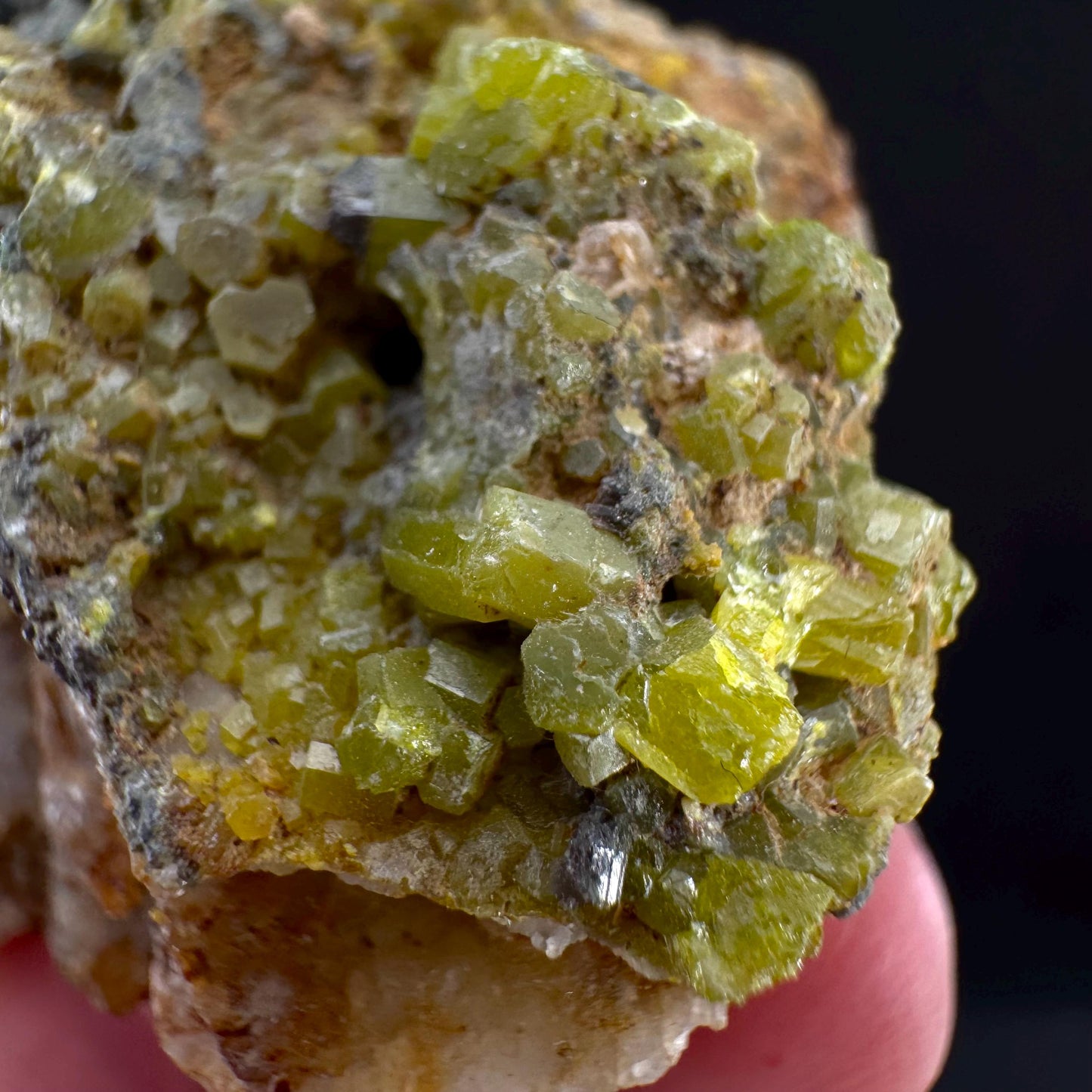 Pyromorphite (BC, Canada) | green pyromorphite crystal, rare mineral specimen