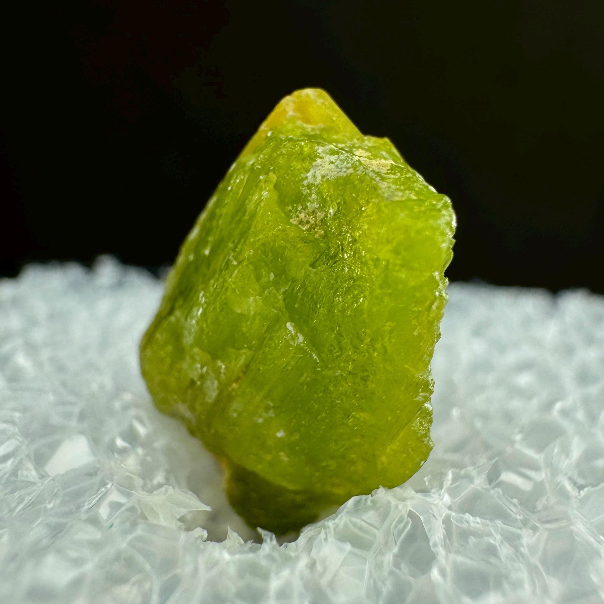 Pyromorphite (BC, Canada) | green pyromorphite crystal, rare mineral specimen
