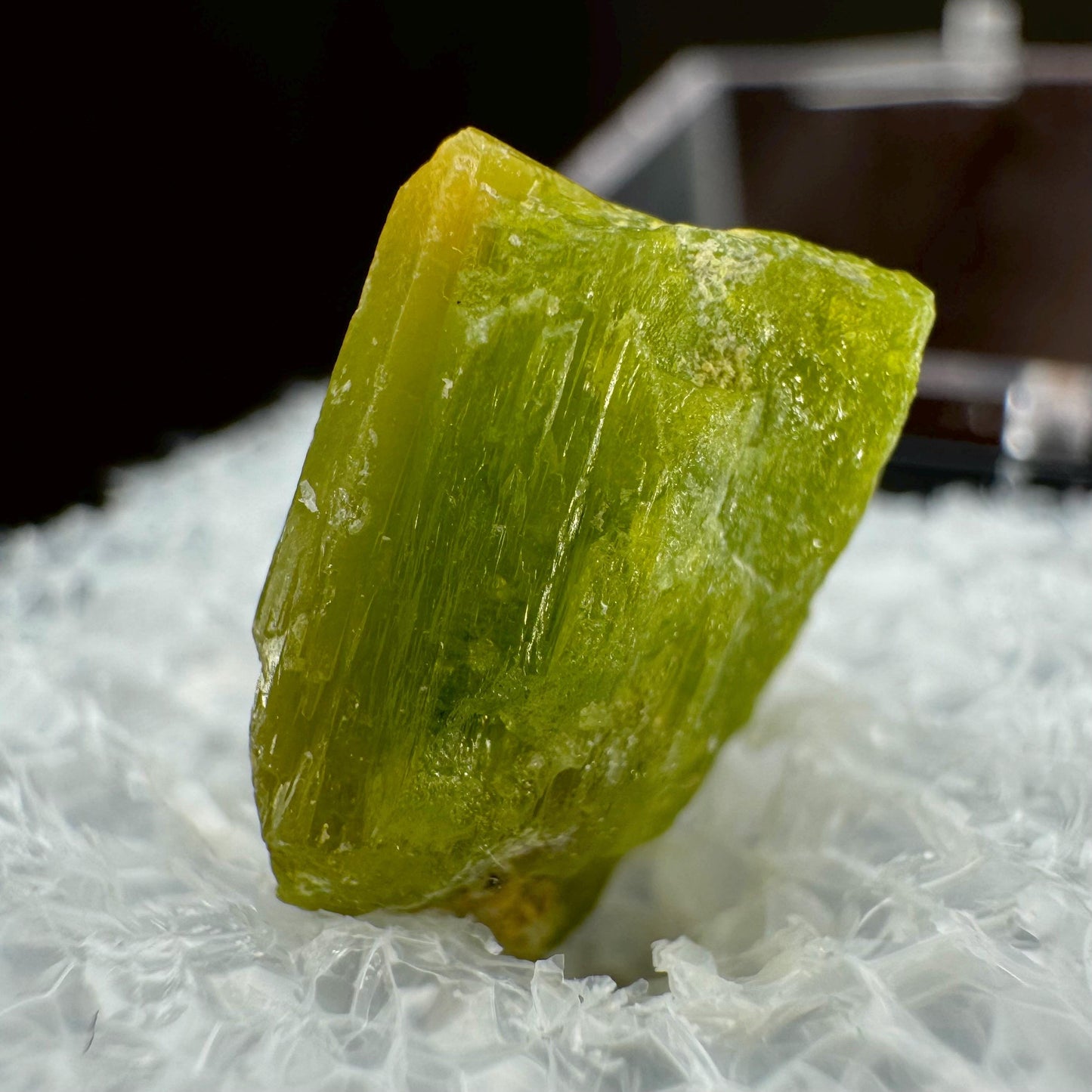 Pyromorphite (BC, Canada) | green pyromorphite crystal, rare mineral specimen