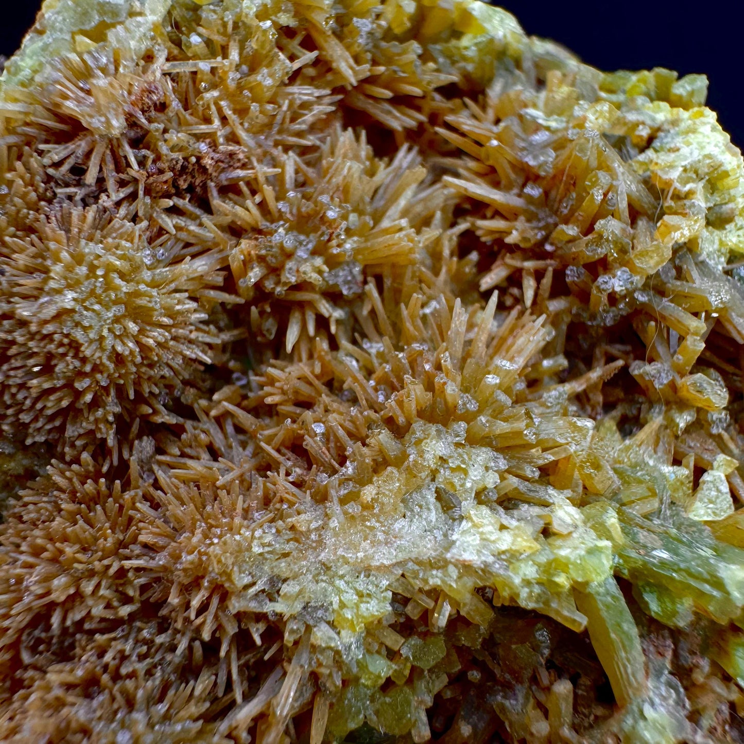 Pyromorphite (Idaho, USA) | green yellow pyromorphite crystal, rare mineral specimen