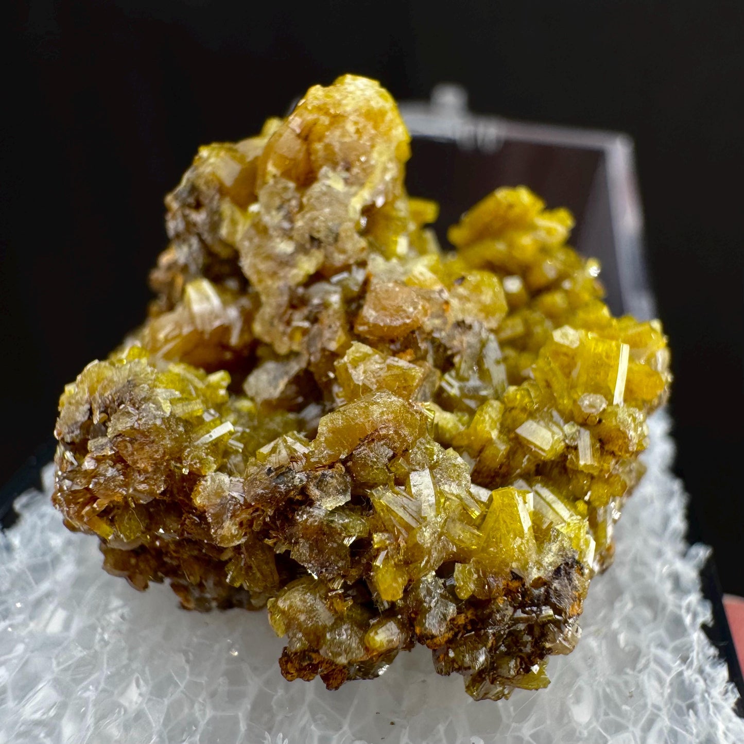 Pyromorphite (Idaho, USA) | green yellow pyromorphite crystal, rare mineral specimen