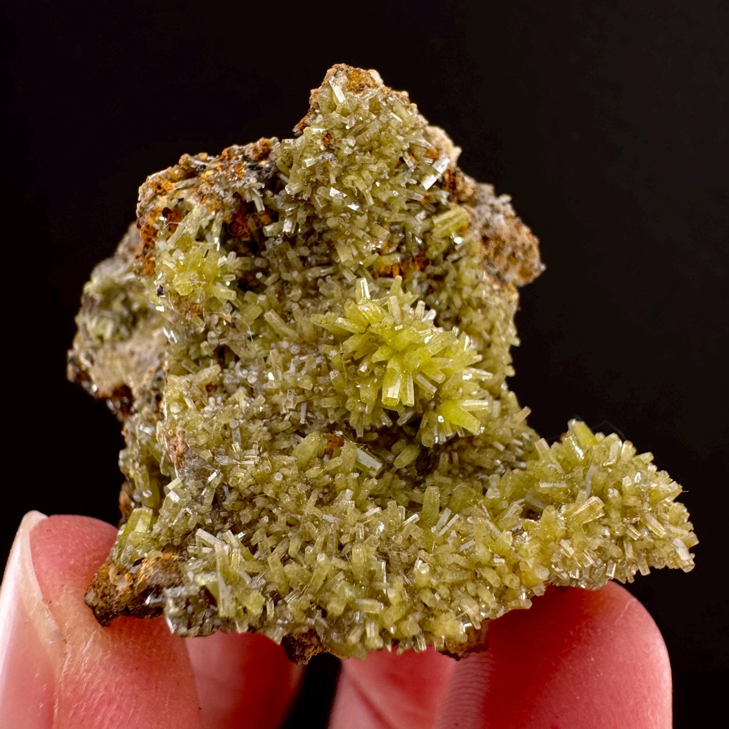Pyromorphite | green pyromorphite crystal, rare mineral specimen from France