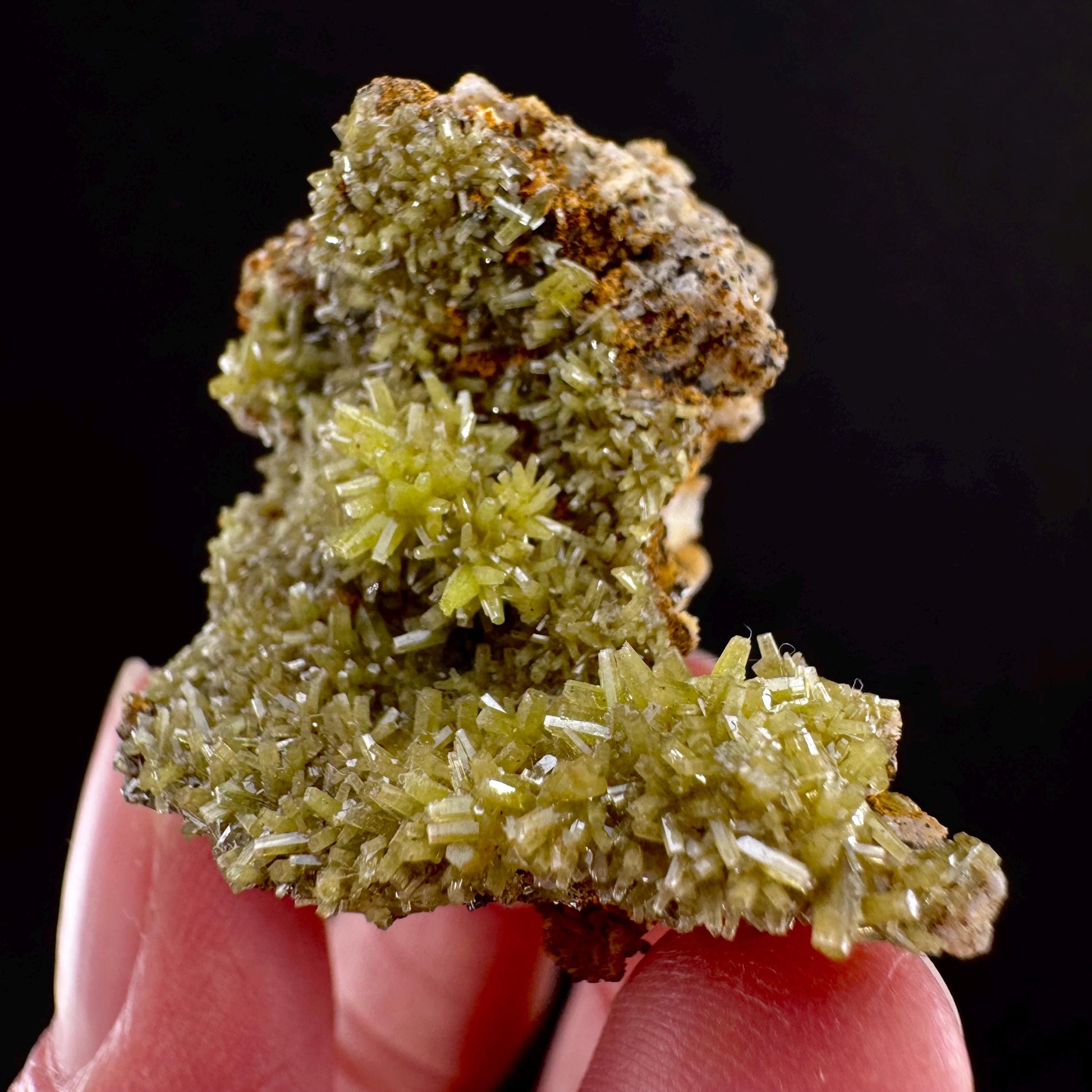 Pyromorphite | green pyromorphite crystal, rare mineral specimen from France