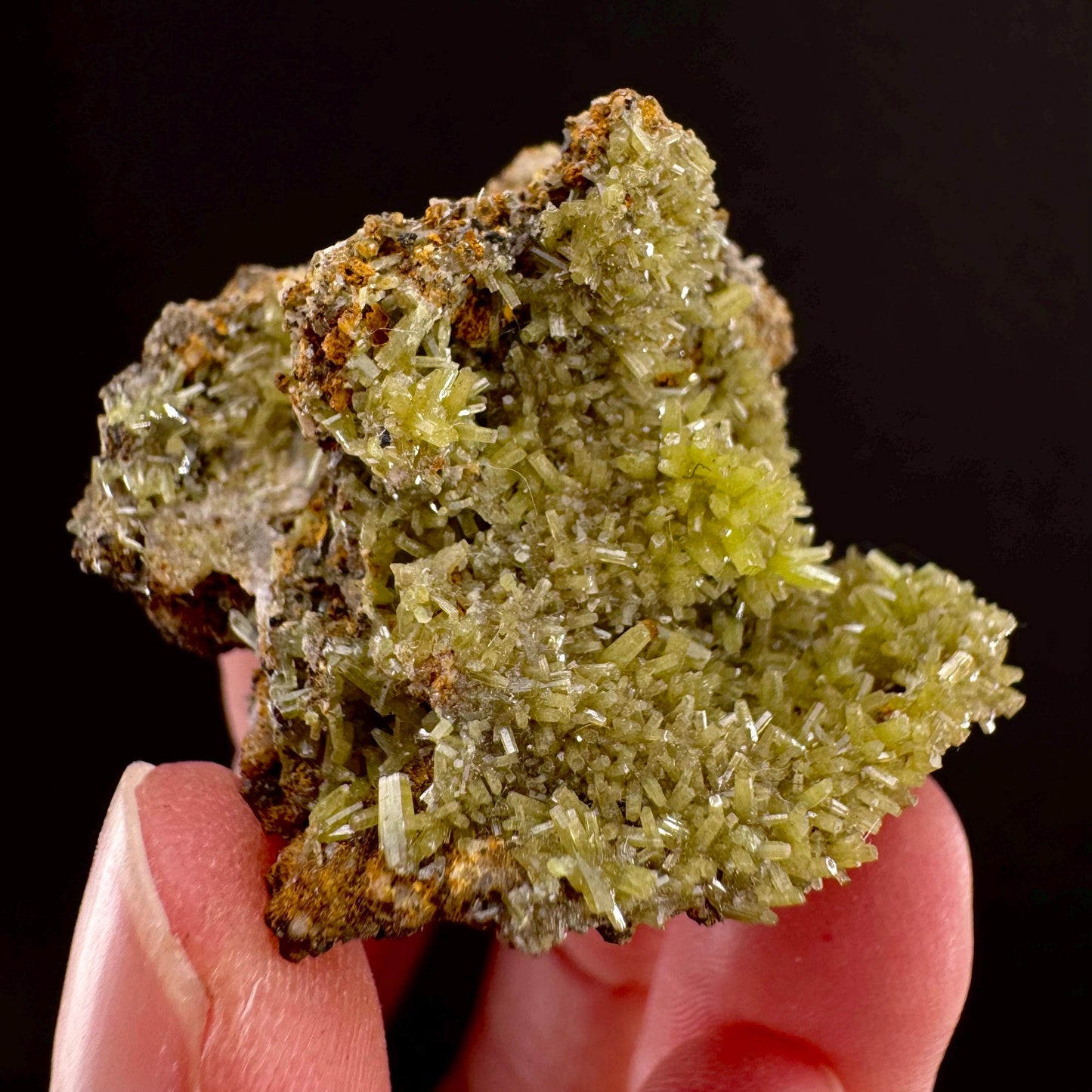 Pyromorphite | green pyromorphite crystal, rare mineral specimen from France