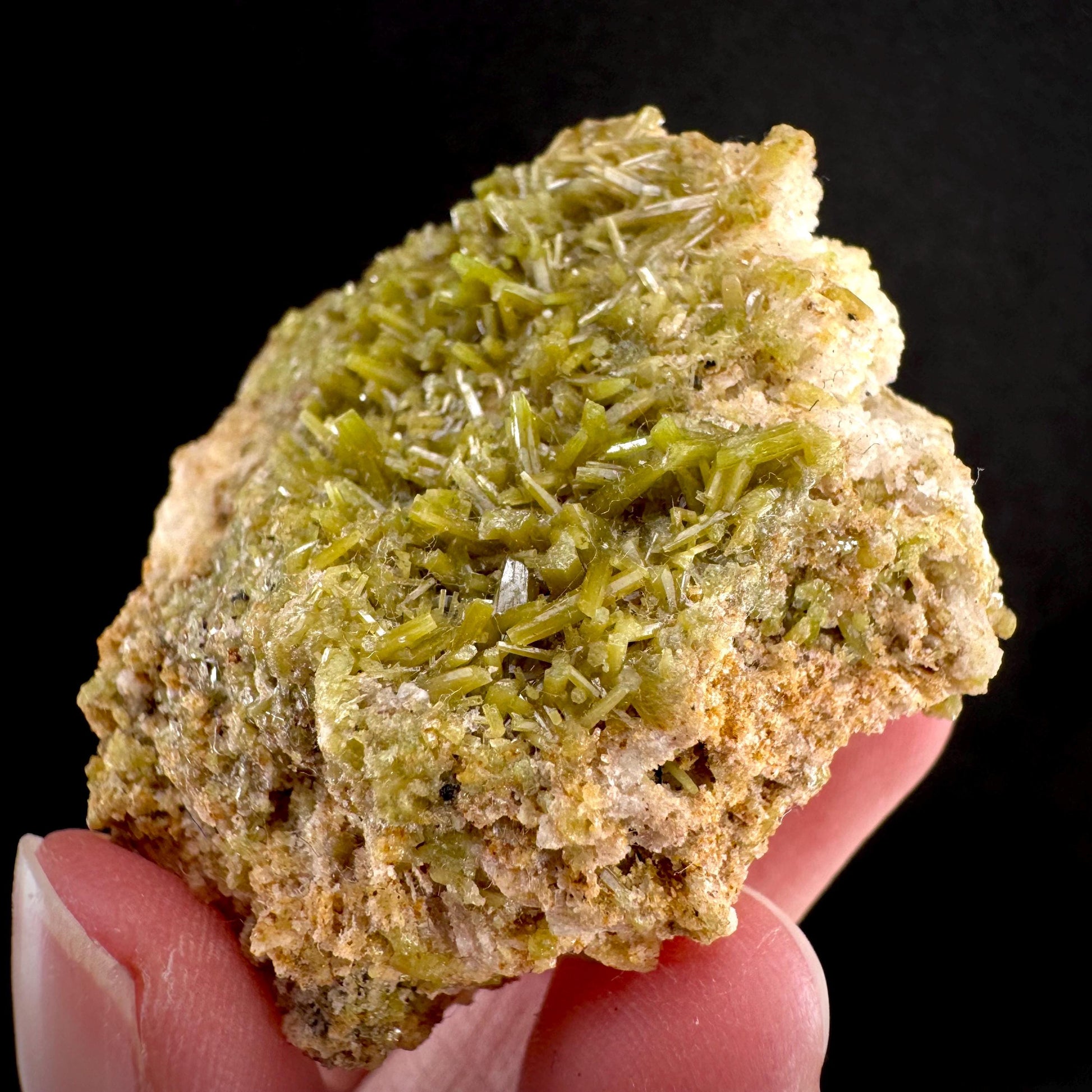 Pyromorphite | green pyromorphite crystal, rare mineral specimen from Germany