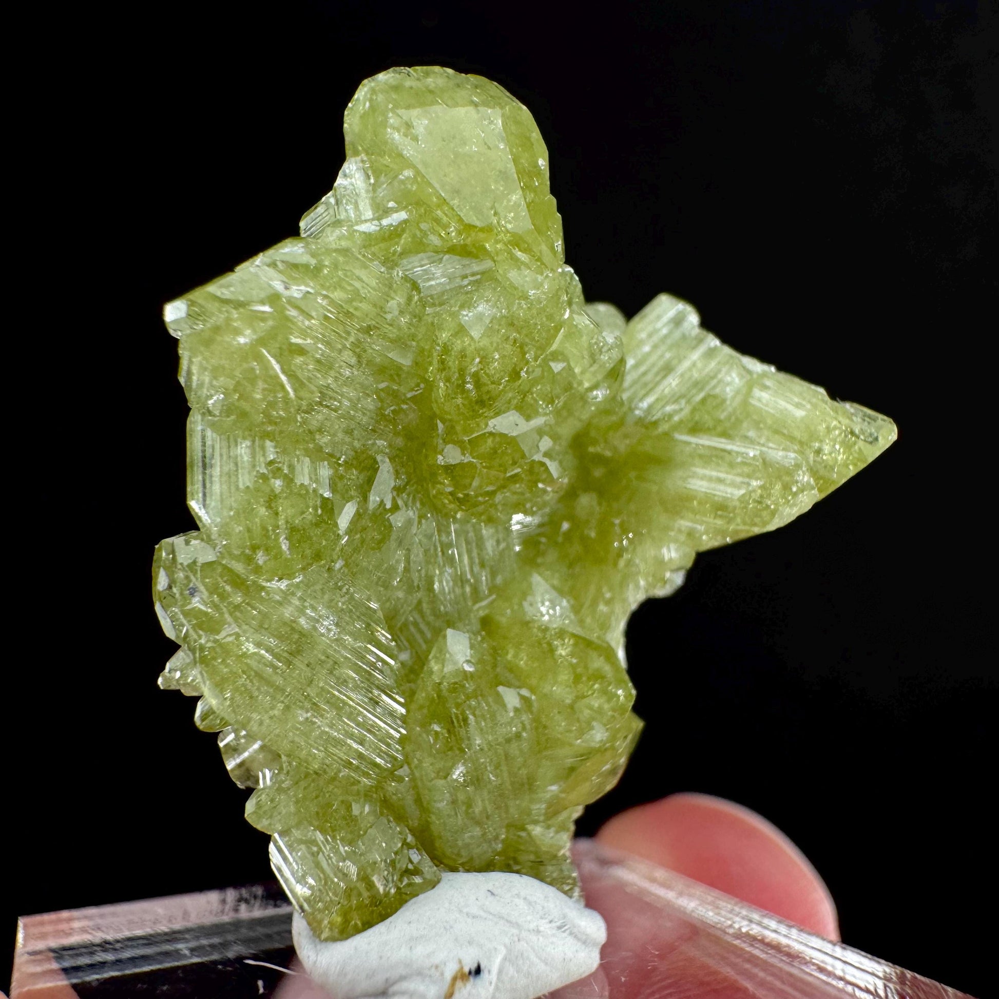 Vesuvianite (Canada) | green vesuvianite crystal, rare mineral specimen