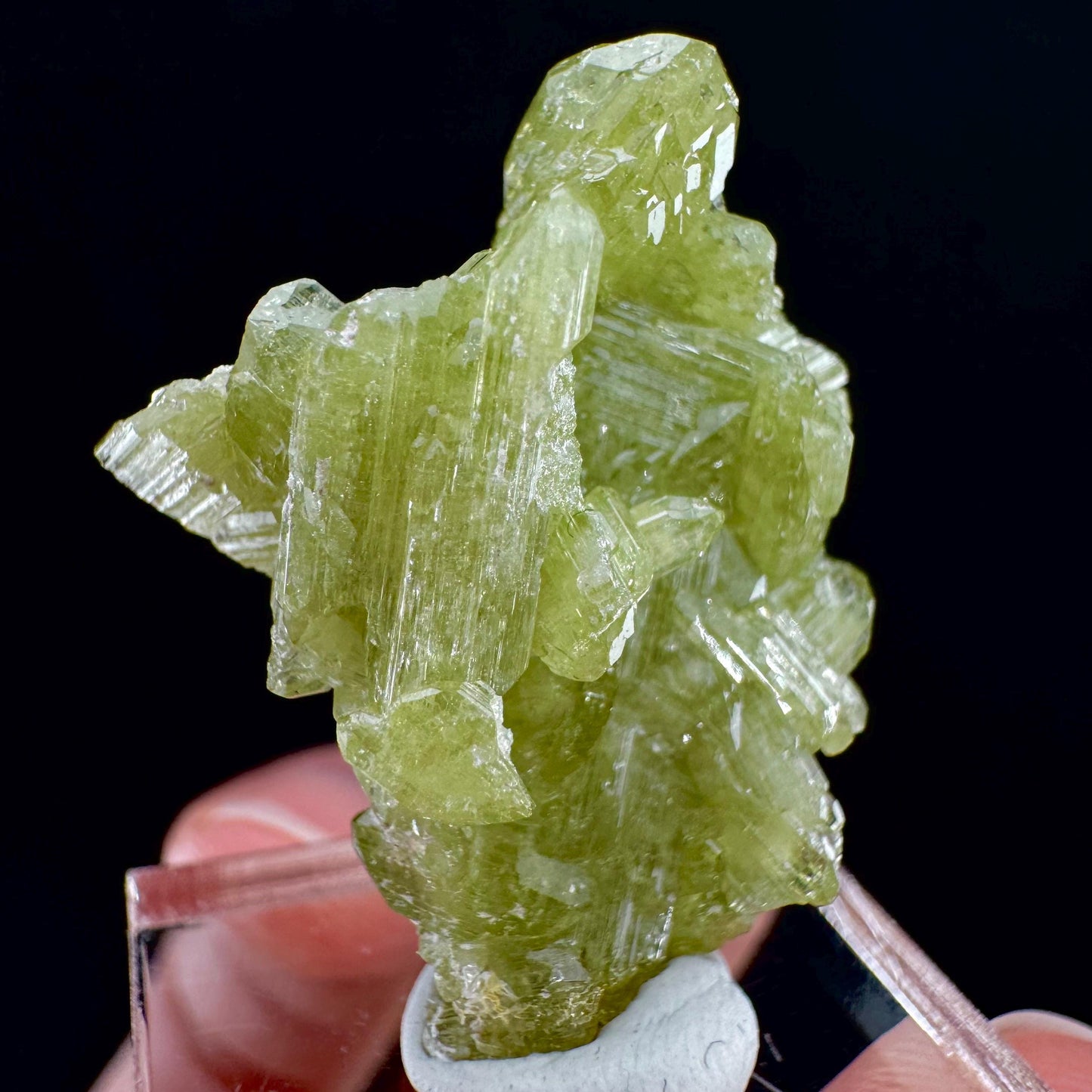 Vesuvianite (Canada) | green vesuvianite crystal, rare mineral specimen