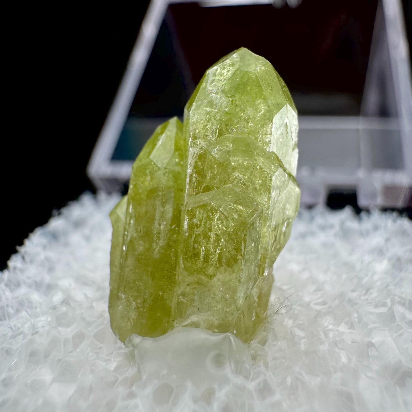 Vesuvianite (Canada) | green vesuvianite crystal, rare mineral specimen
