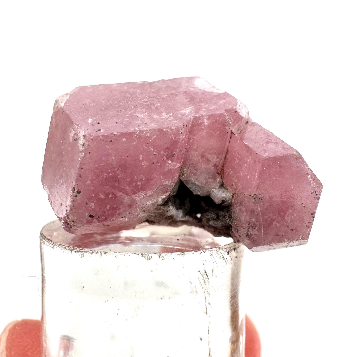 Raspberry Garnet | pink grossular garnet crystal from Mexico
