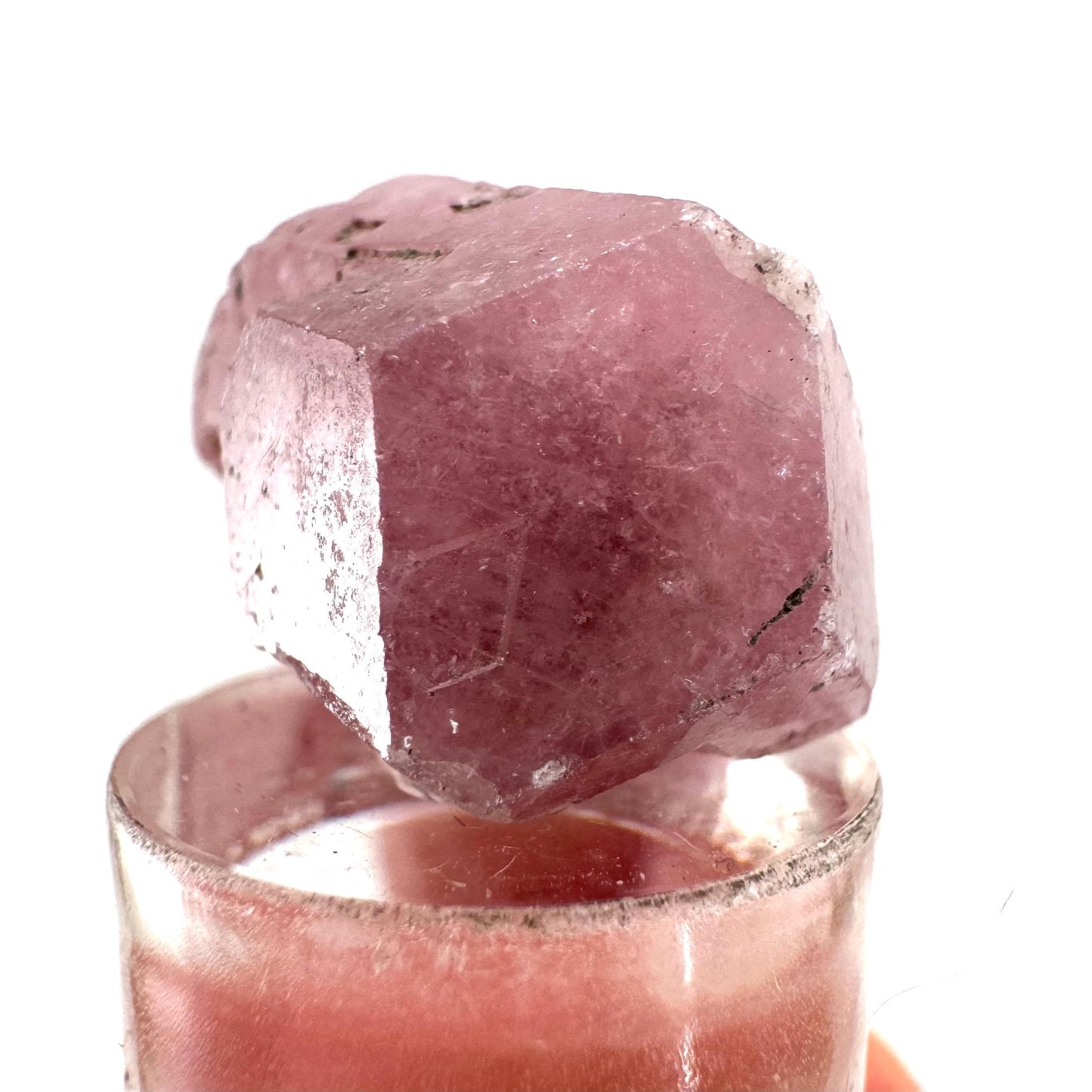 Raspberry Garnet | pink grossular garnet crystal from Mexico