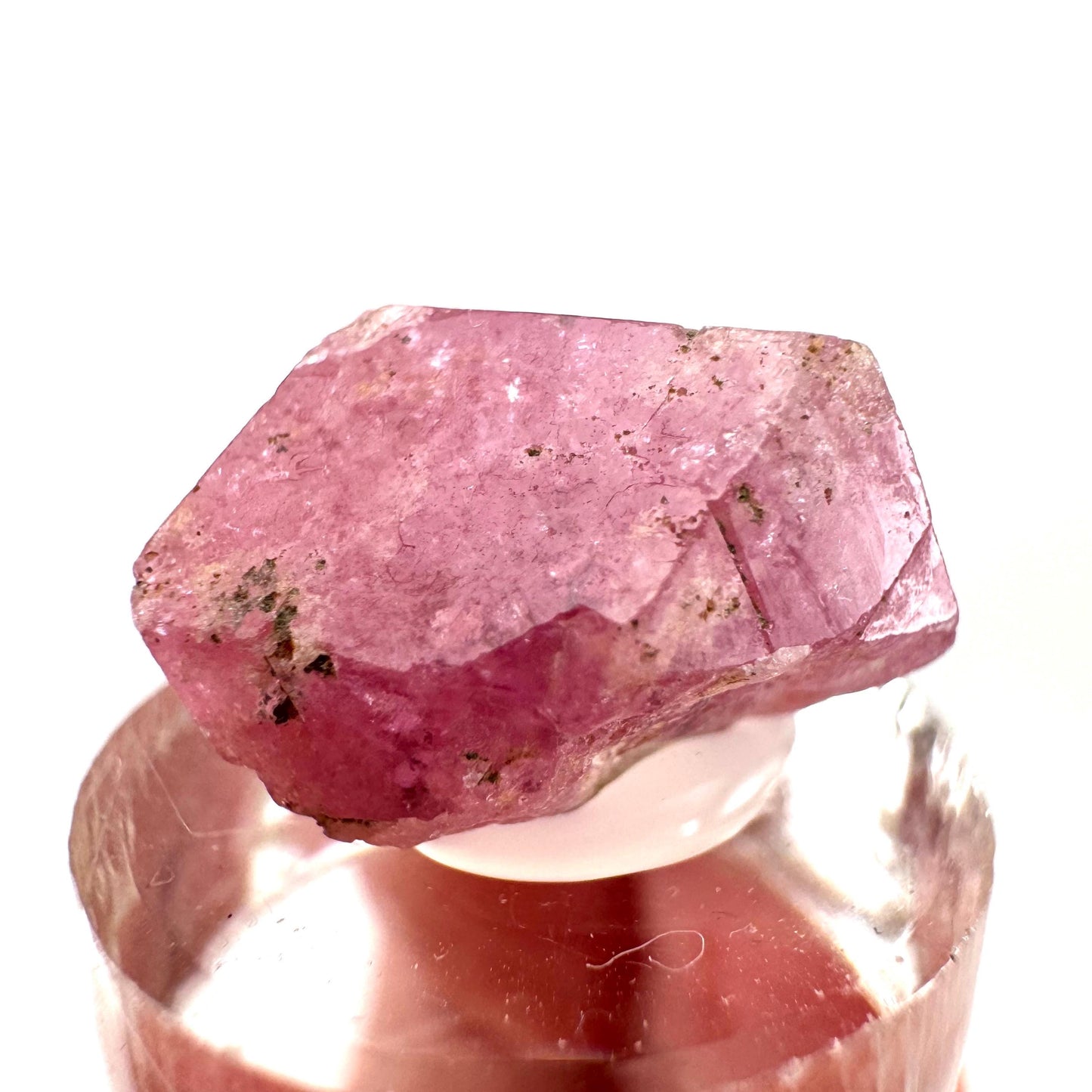 Raspberry Garnet | pink grossular garnet crystal from Mexico