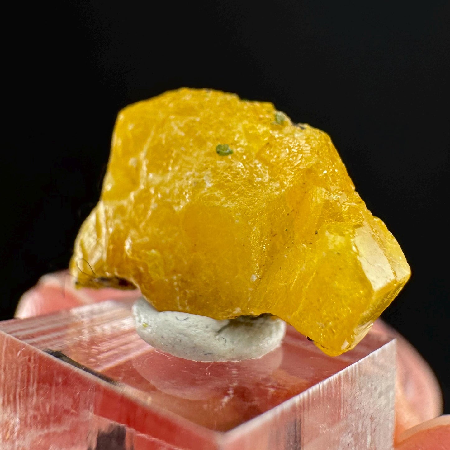 Mimetite Mineral Specimen | Rare Yellow Crystal from Congo