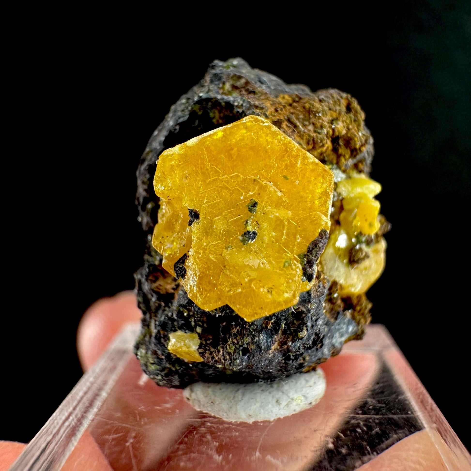 Mimetite Mineral Specimen | Rare Yellow Crystal from Congo