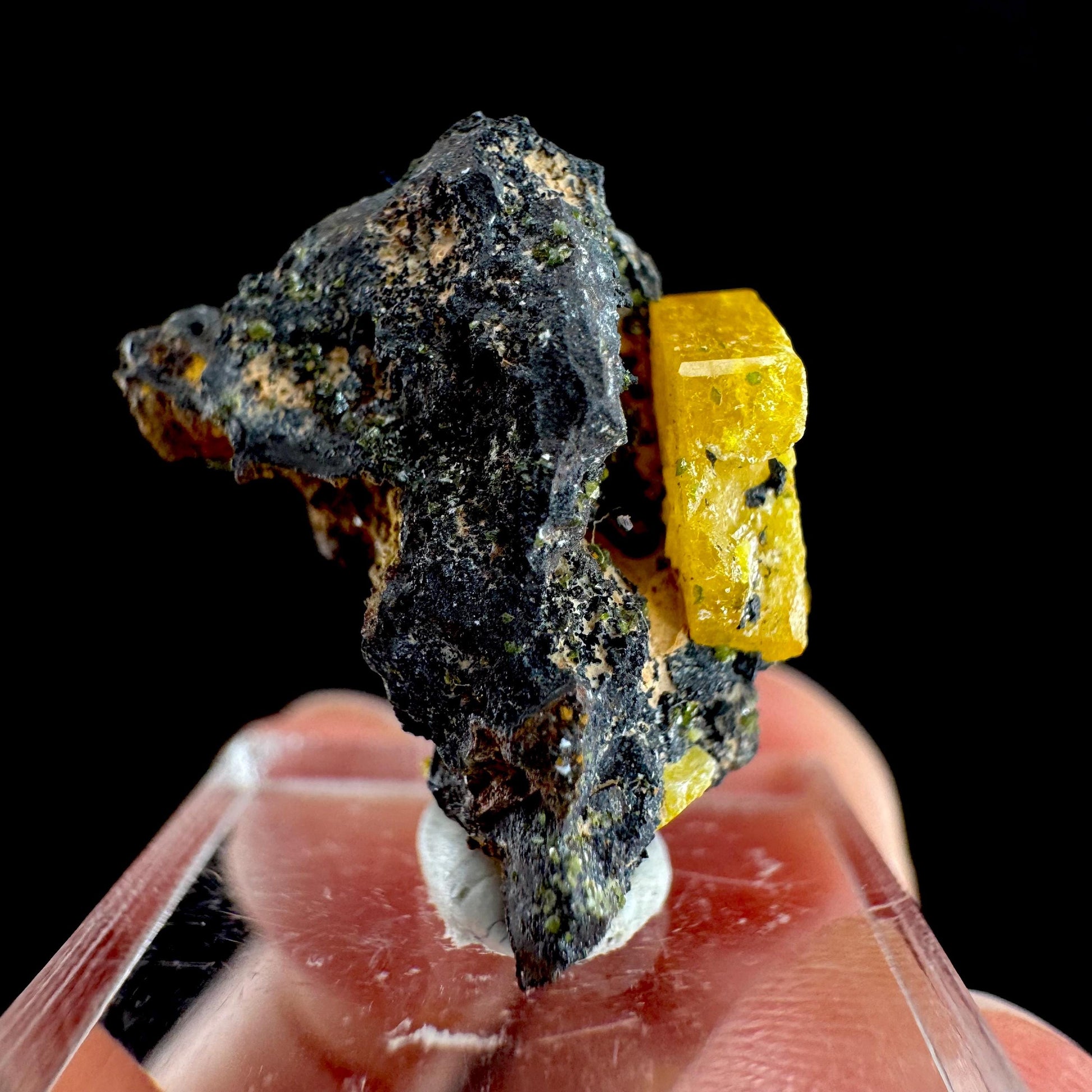 Mimetite Mineral Specimen | Rare Yellow Crystal from Congo