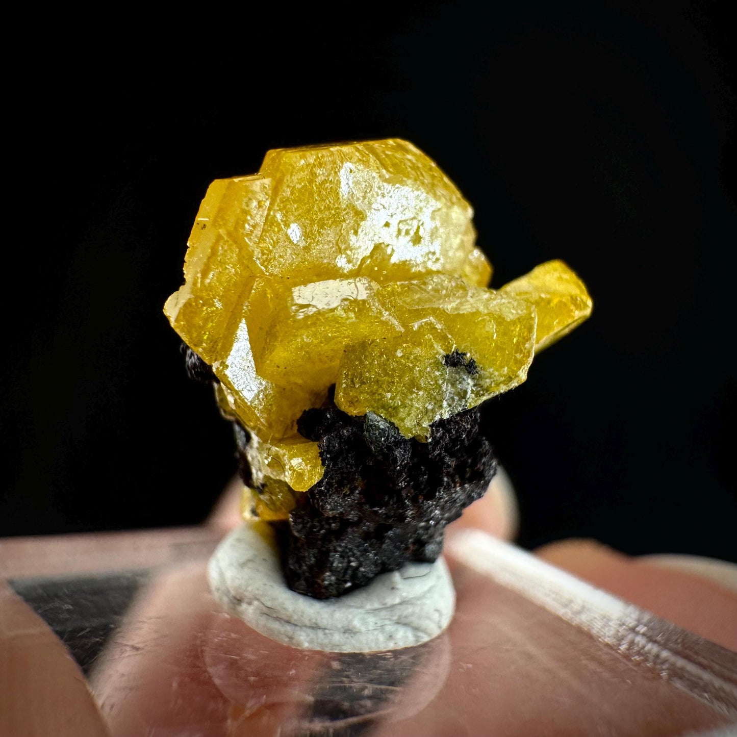 Mimetite Mineral Specimen | Rare Yellow Crystal from Congo