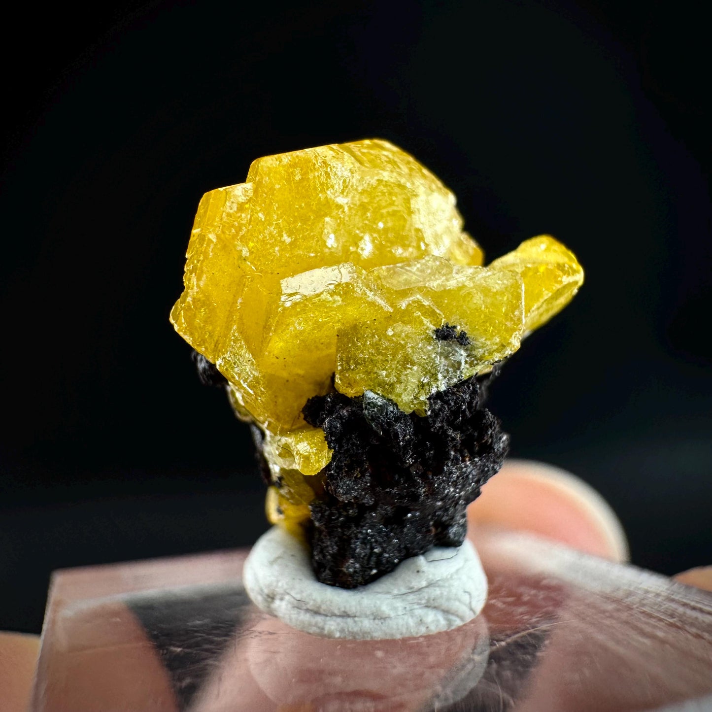 Mimetite Mineral Specimen | Rare Yellow Crystal from Congo