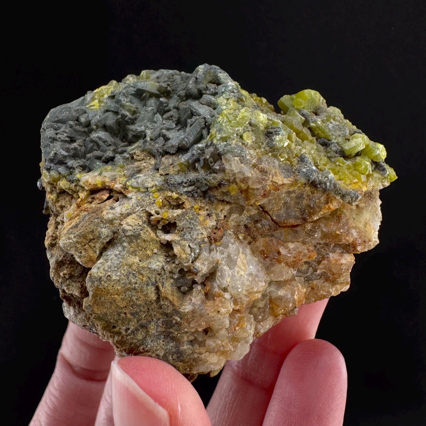 Pyromorphite (BC, Canada) | green pyromorphite crystal, rare mineral specimen