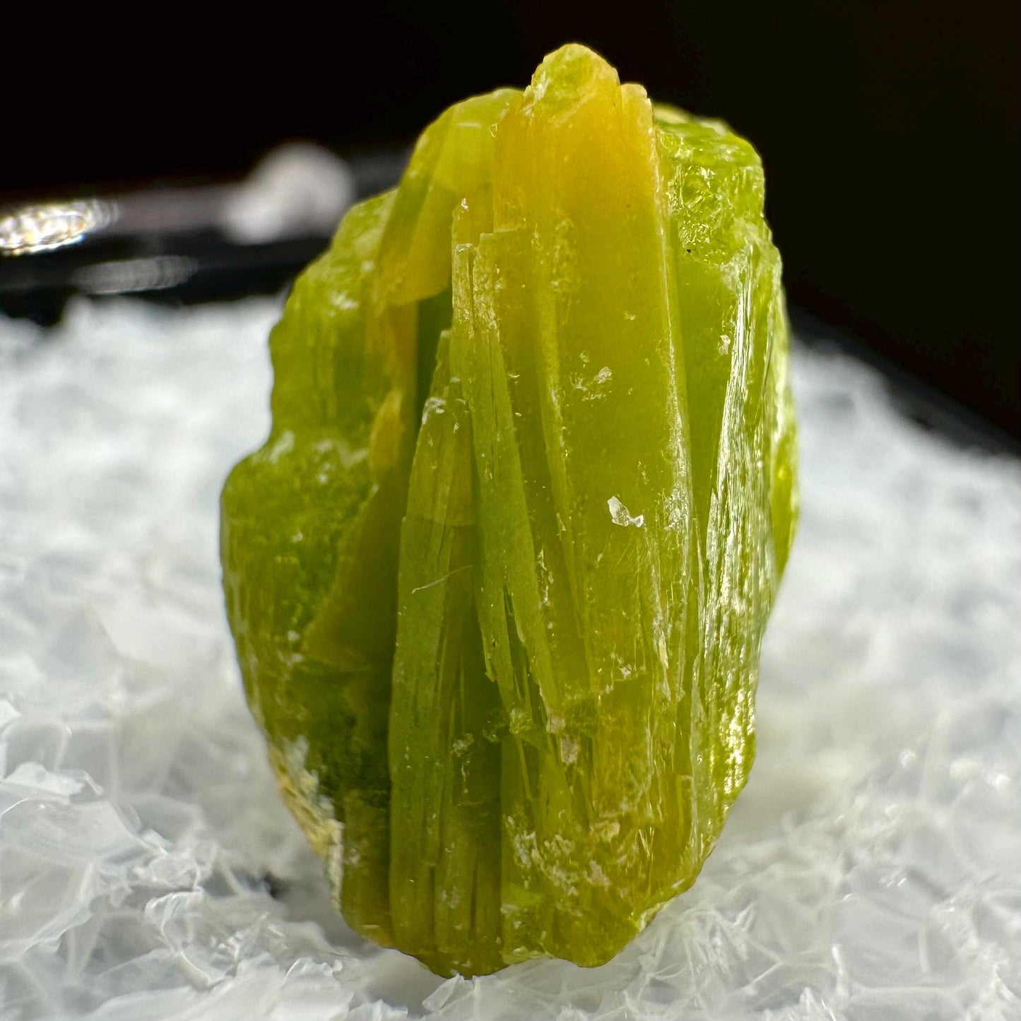 Pyromorphite (BC, Canada) | green pyromorphite crystal, rare mineral specimen