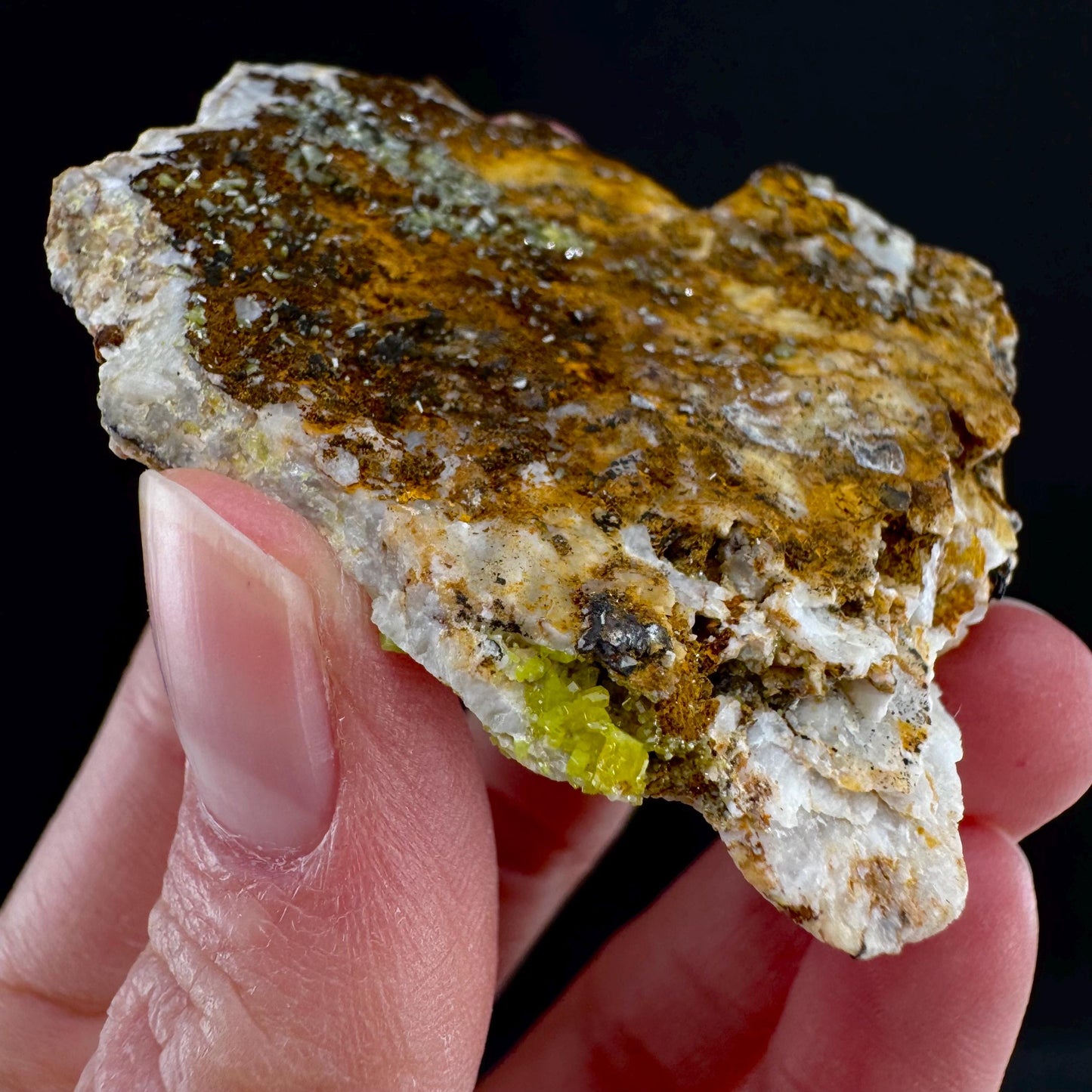 Pyromorphite (Bunker Hill Mine, Idaho) | green pyromorphite crystal, rare mineral specimen