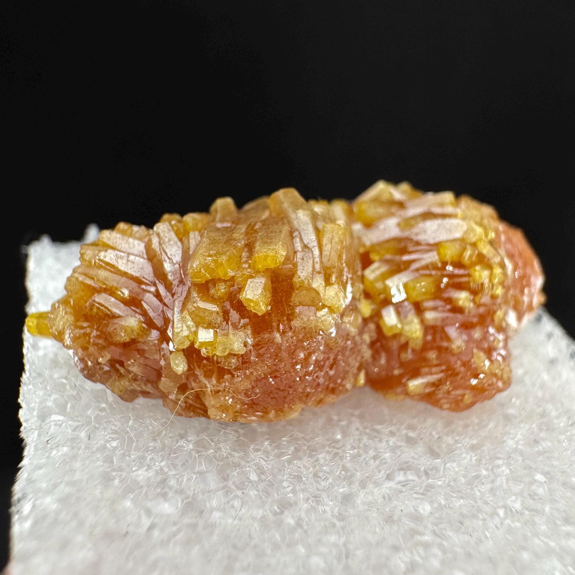 Pyromorphite (Bunker Hill Mine, Idaho) | orange pyromorphite crystal, rare mineral specimen