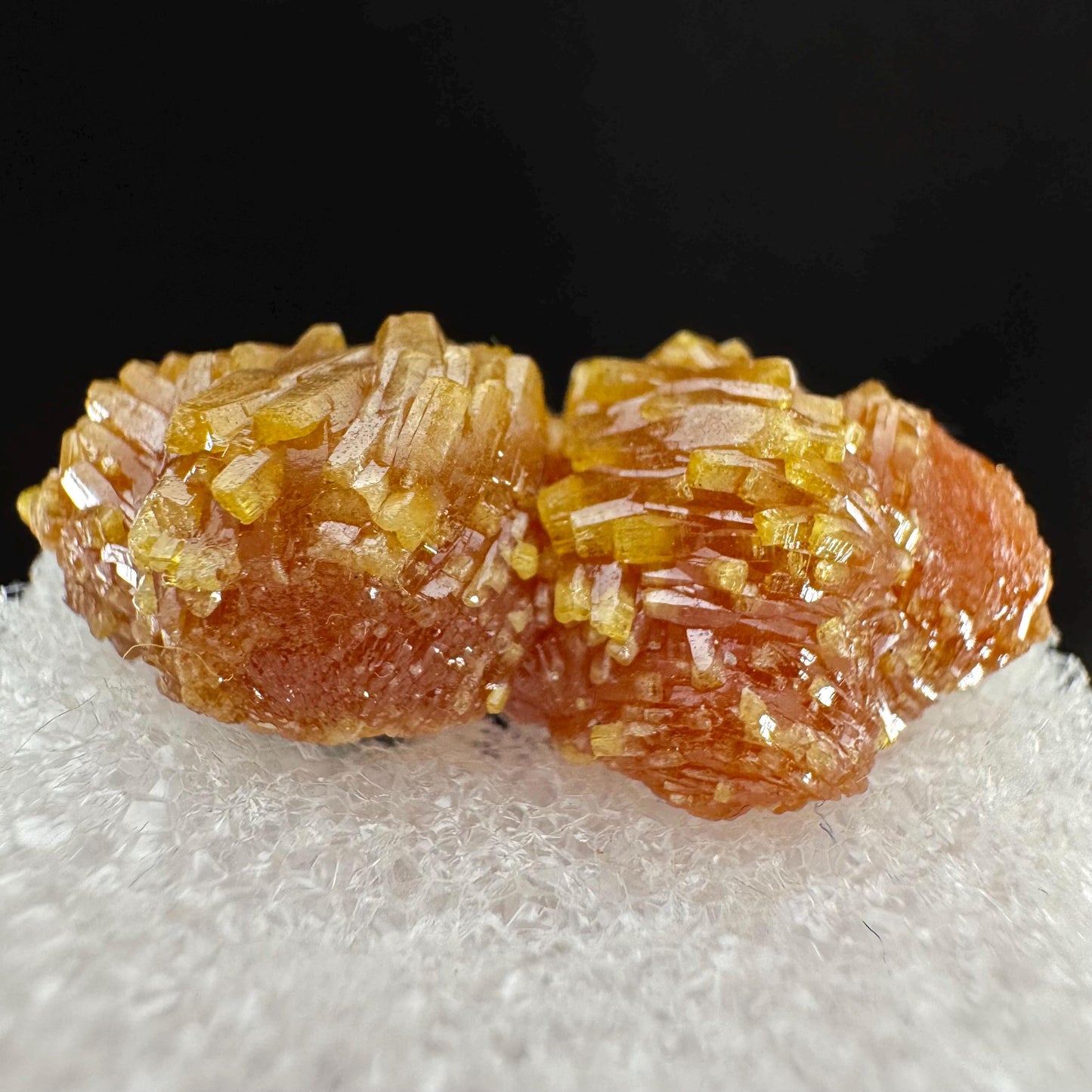 Pyromorphite (Bunker Hill Mine, Idaho) | orange pyromorphite crystal, rare mineral specimen