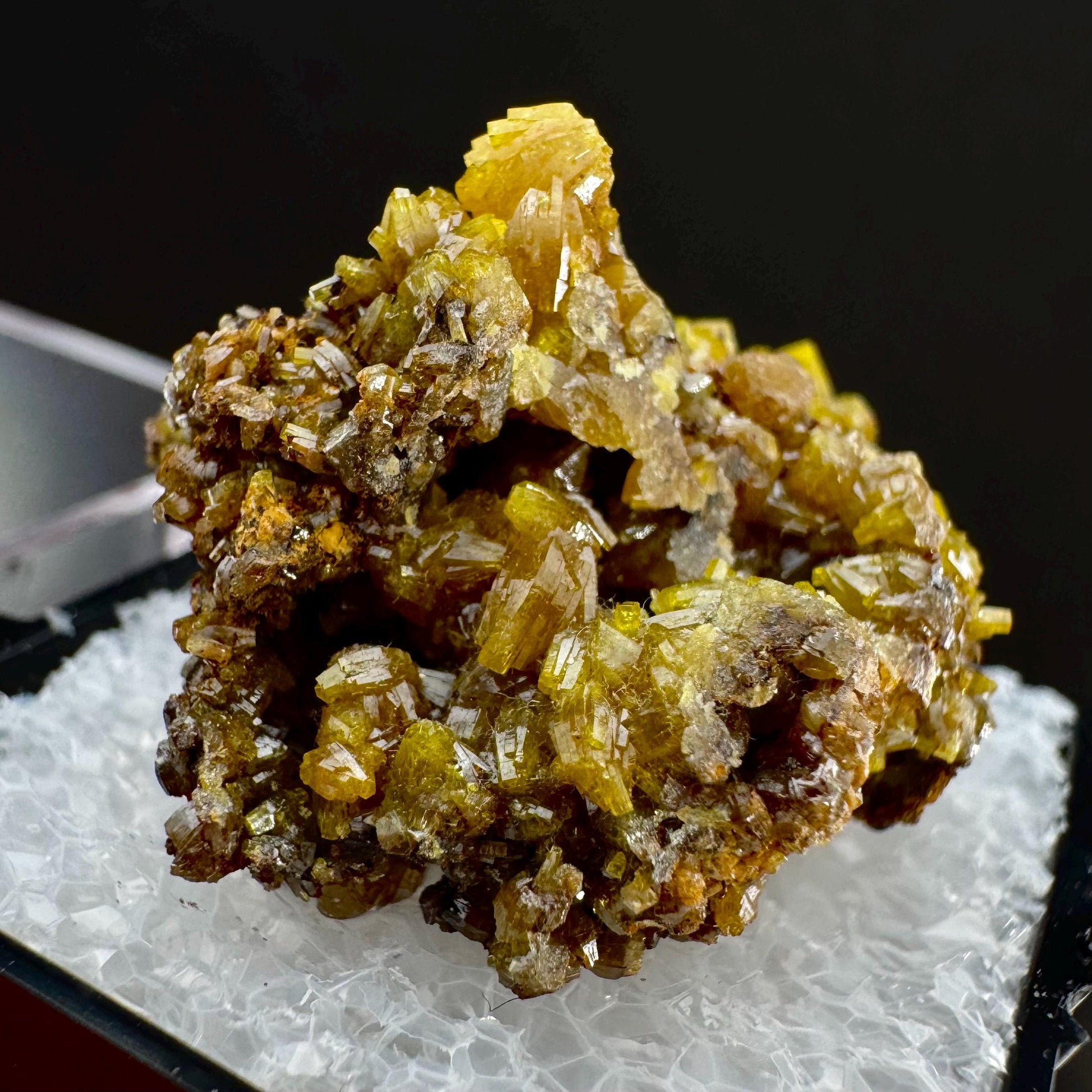 Pyromorphite (Idaho, USA) | green yellow pyromorphite crystal, rare mineral specimen