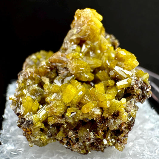 Pyromorphite (Idaho, USA) | green yellow pyromorphite crystal, rare mineral specimen