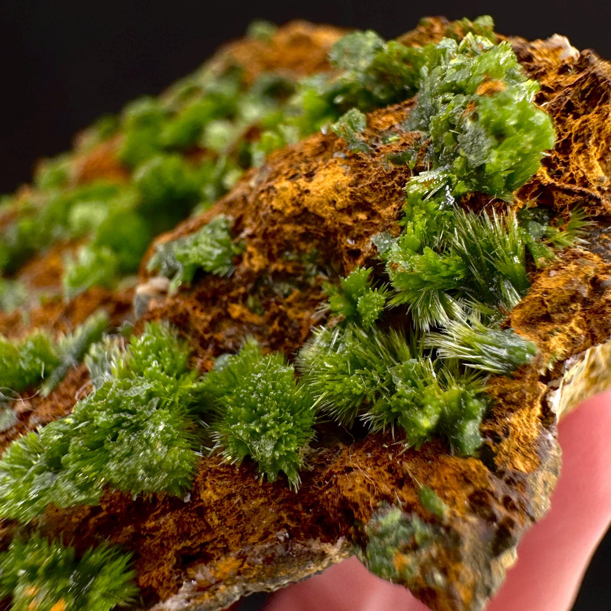 Pyromorphite | green pyromorphite crystal, rare mineral specimen from France
