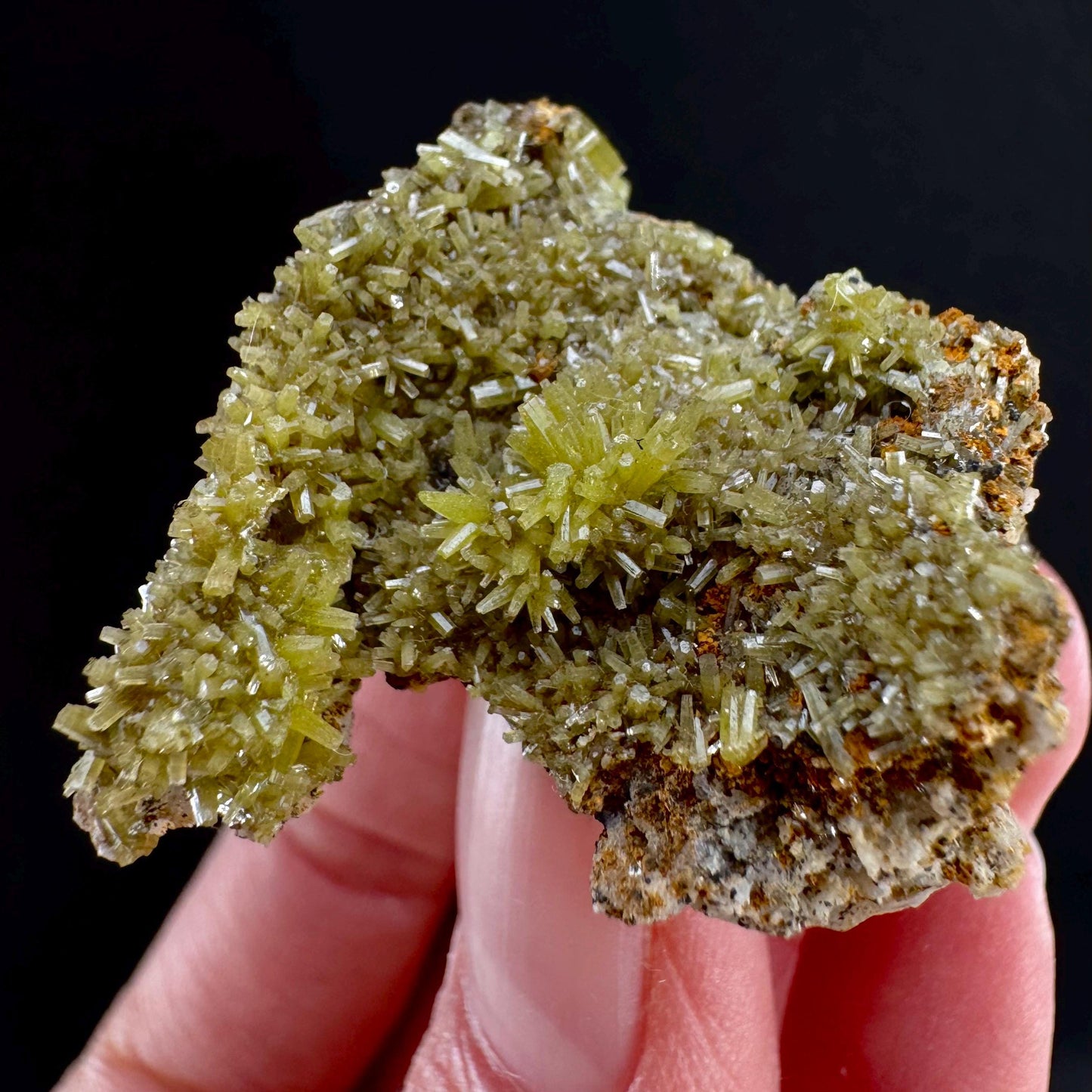 Pyromorphite | green pyromorphite crystal, rare mineral specimen from France