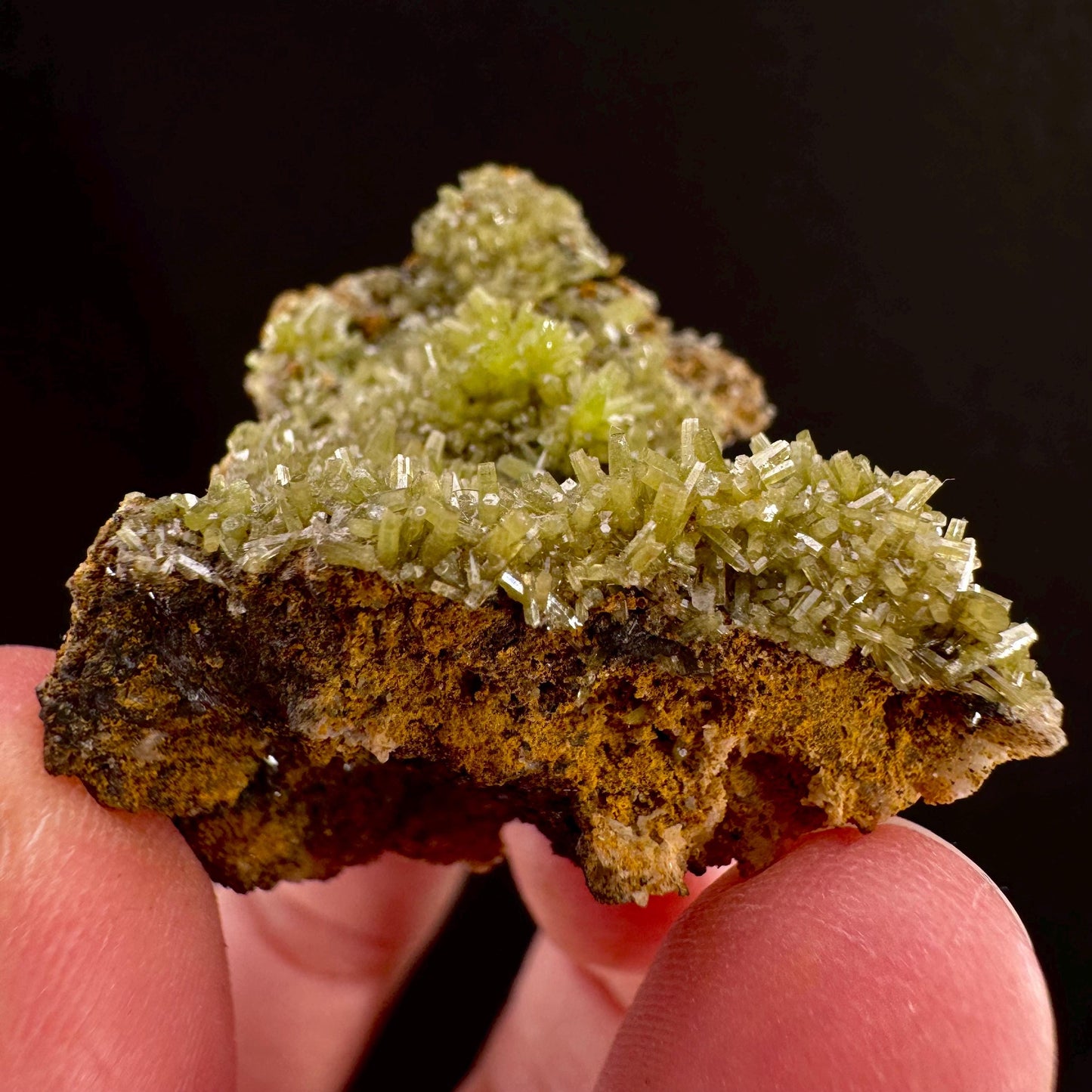 Pyromorphite | green pyromorphite crystal, rare mineral specimen from France
